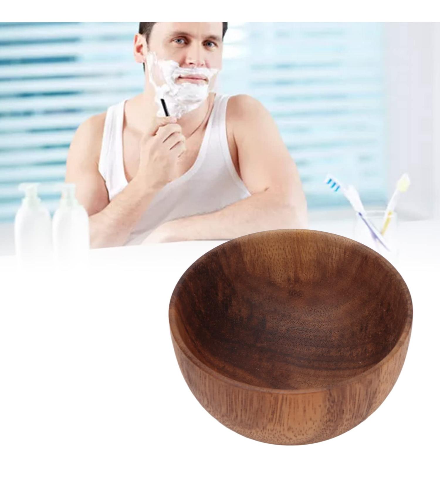 Premium Hood Shaving Bowl & Razor Cream Set | Portable Cleaning Cup for Easy Wet Shaving | Ideal for Men - Buy Online on GoSupps.com