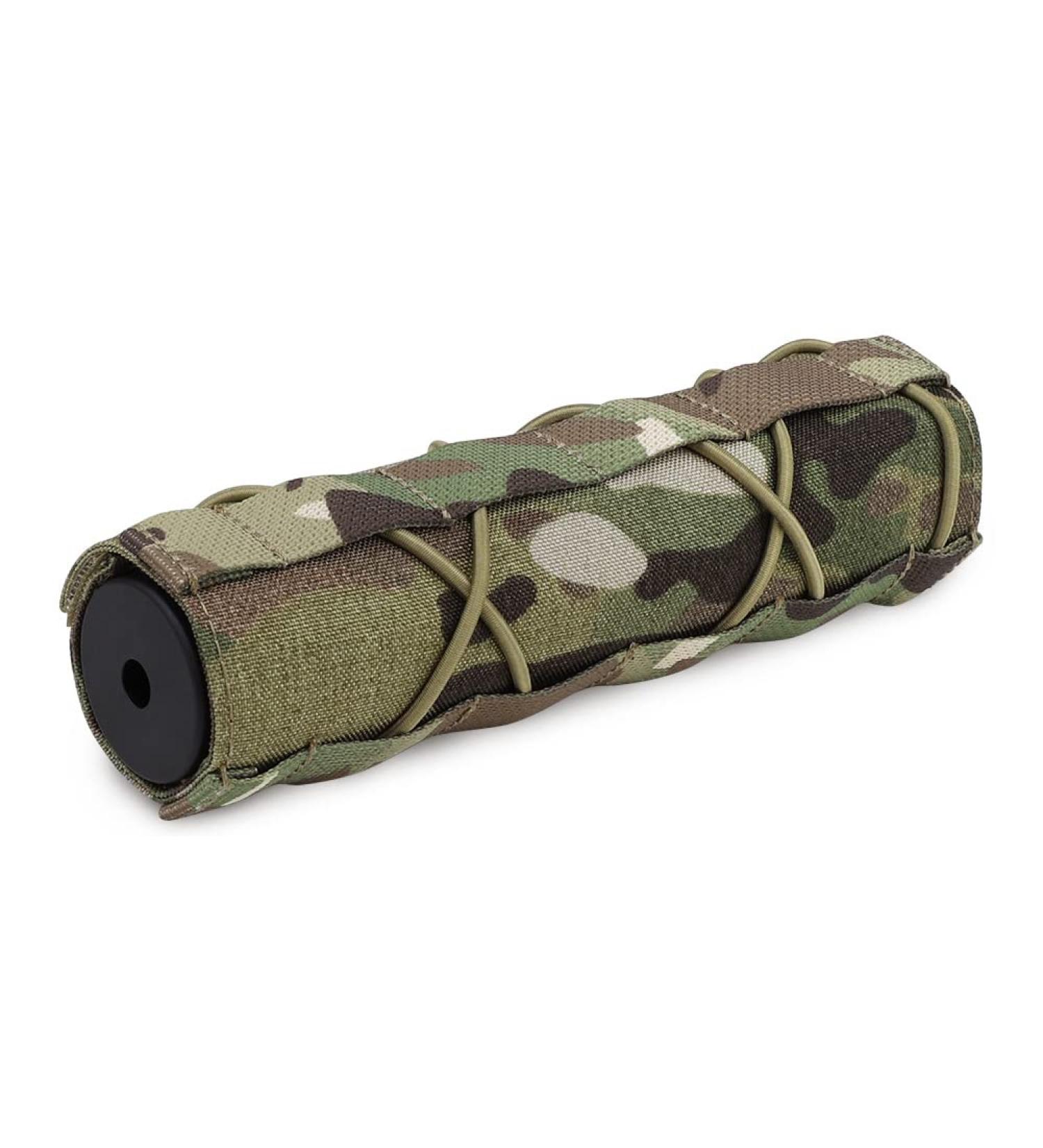 KRYDEX Tactical Airsoft Suppressor Cover - 7/18cm MC - High Quality Protection - Buy Online on GoSupps.com