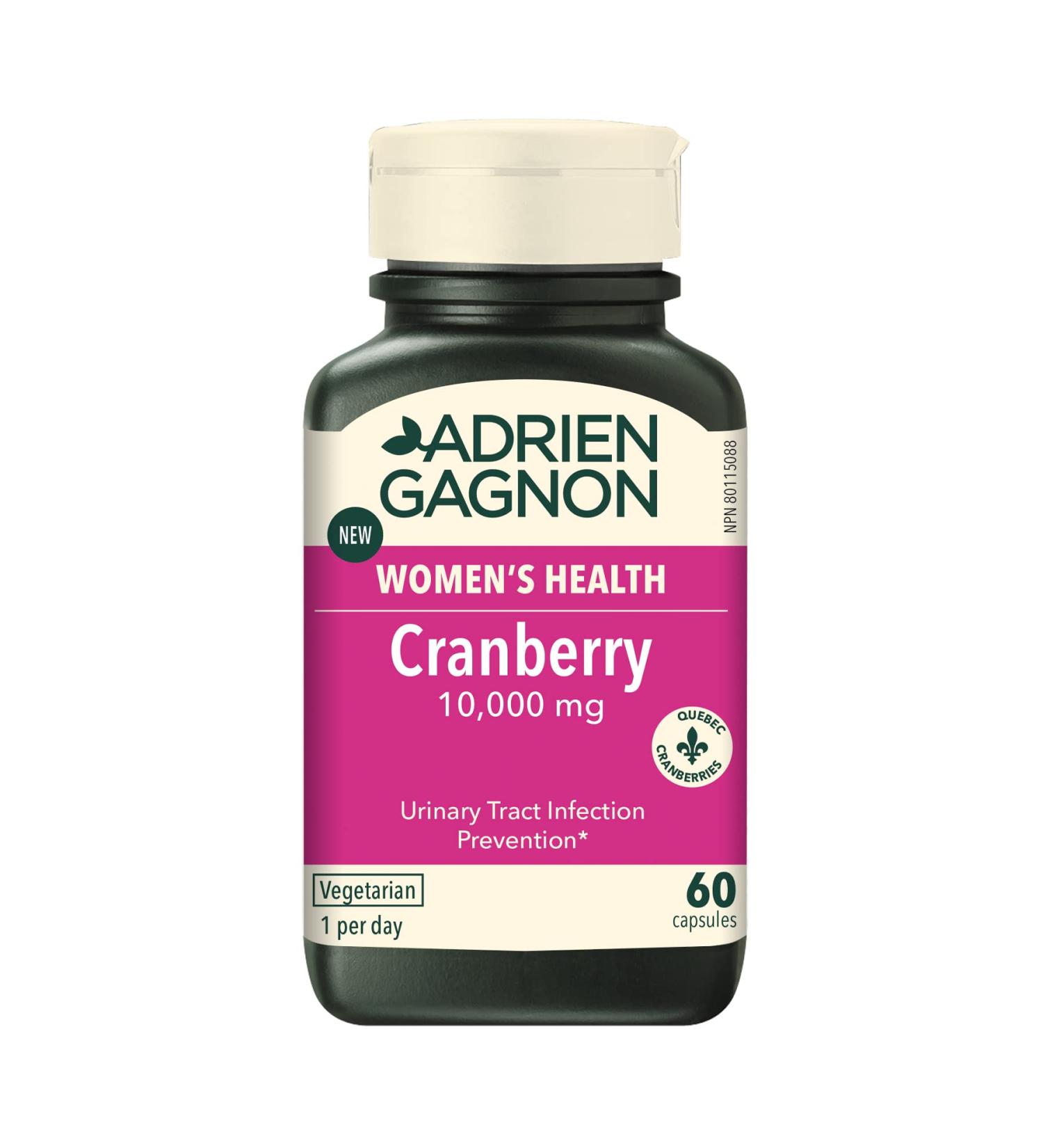 Adrien Gagnon - Feminex Cranberry 10000mg - 60 Capsules - Buy Online on GoSupps.com