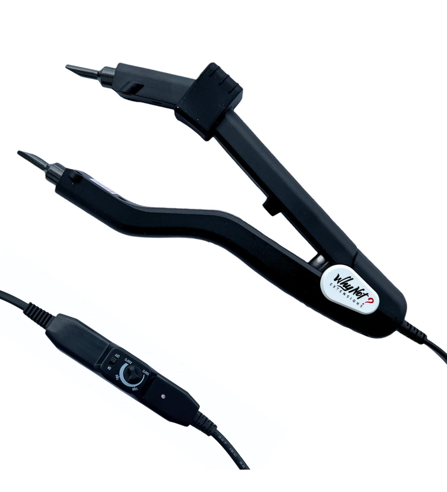 Keratin Bond Fusion Tool for Hair Extensions | Heat Iron Connector for Keratin Glue | Thin Wand U-tip Melting Tool - Buy Online on GoSupps.com