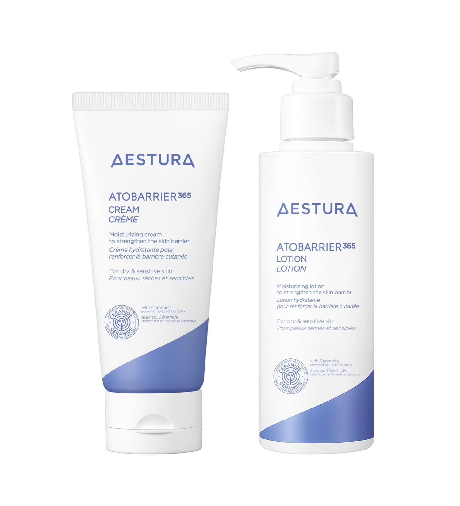 AESTURA ATOBARRIER365 Face Cream + Lightweight Lotion - Buy Online on GoSupps.com