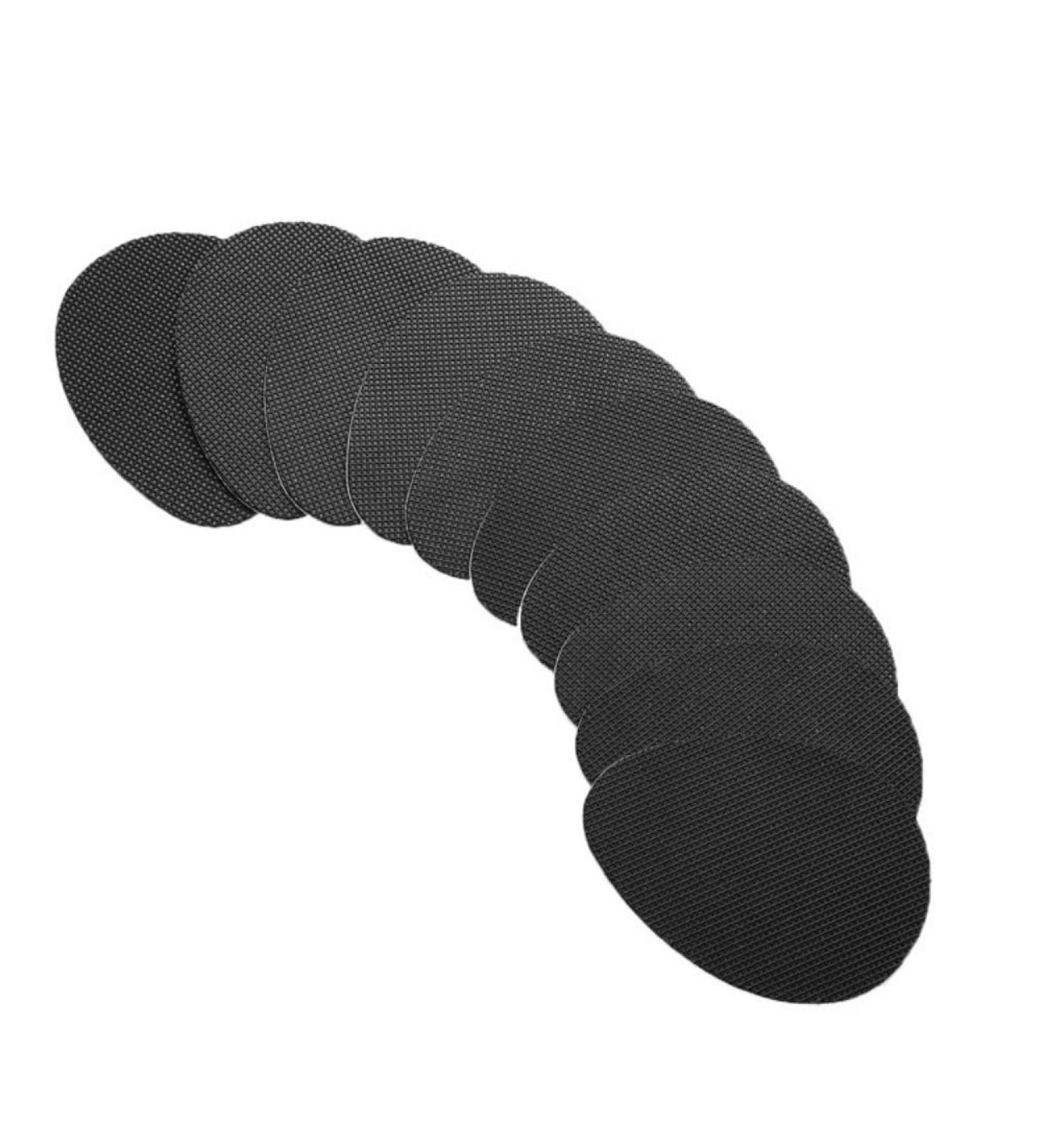 10 Pairs Black Non-Slip Adhesive Shoe Pads for High Heels - Anti-Slip Sole Protectors - Buy Online on GoSupps.com