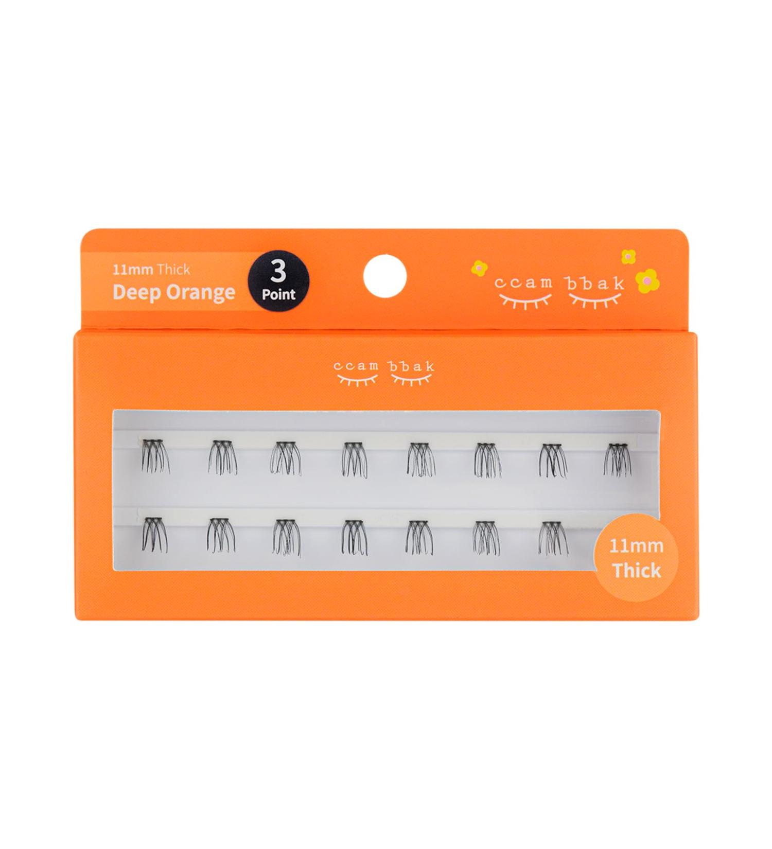 Buy CCAMBBAK Original Light/Thick 11mm Black Eyelashes - Perfect 3Point Style for Stunning Looks | Worldwide Shipping - Buy Online on GoSupps.com