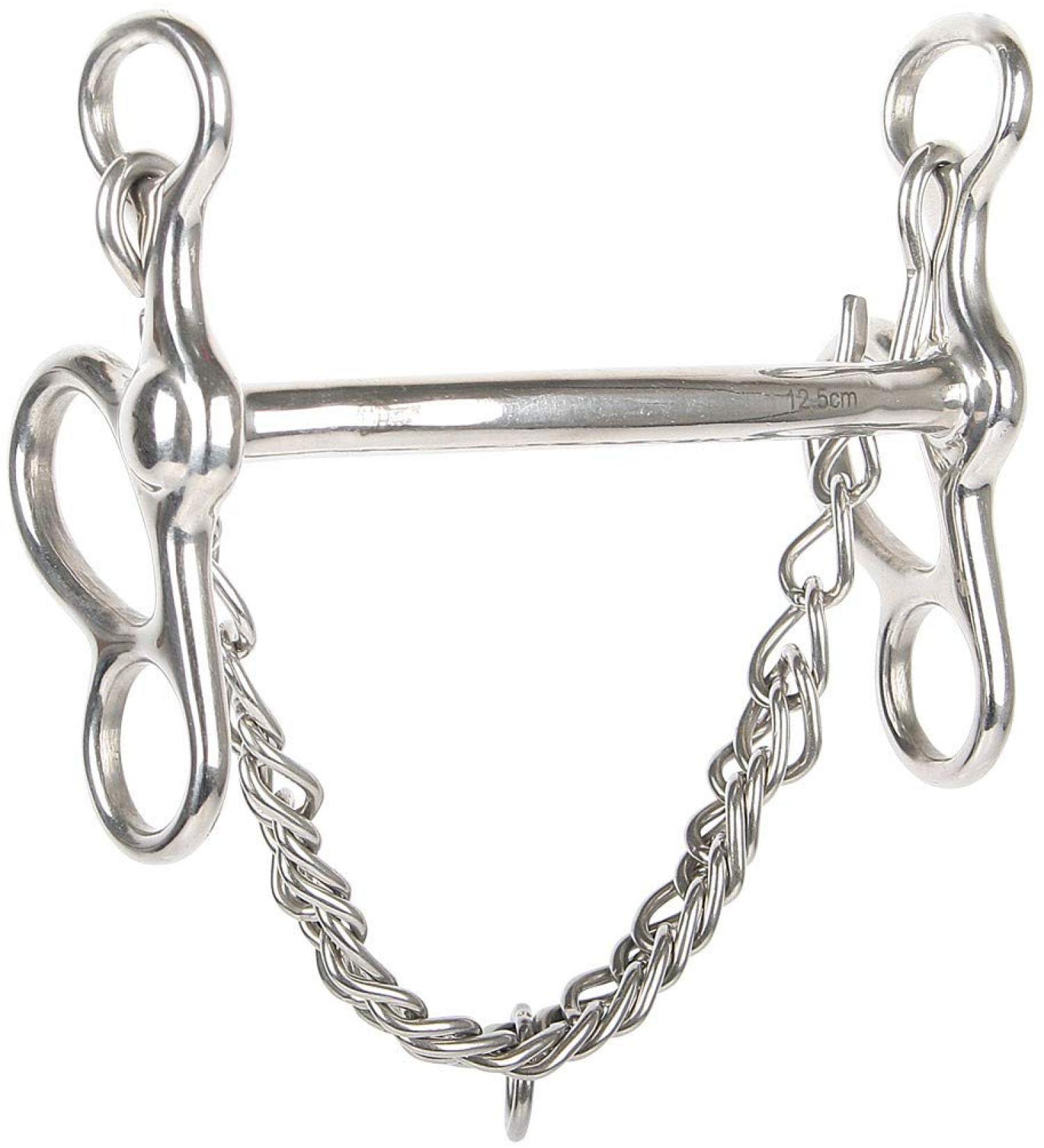 Harry's Horse Post Curb Bit with fixed sides 12mm size:10.5