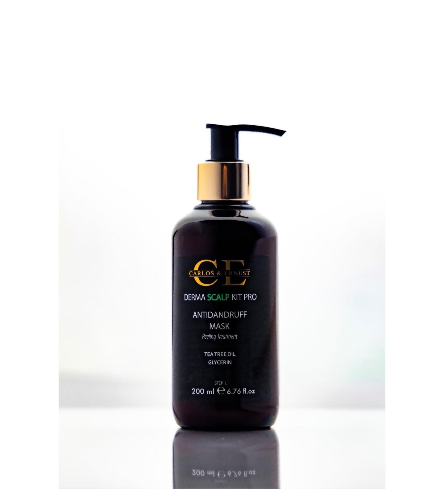 Derma Scalp Kit Pro - Anti-Dandruff Mask & Treatment for Sensitive Scalp & Seborrheic Dermatitis | International Shipping Available - Buy Online on GoSupps.com