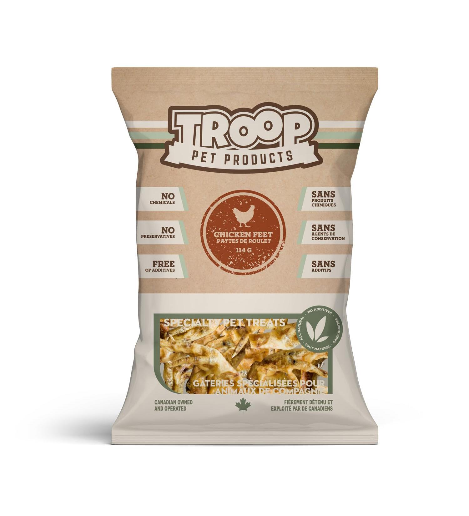 Loyalty Dog Treats Chicken Feet Fully Natural Single Ingredient Canadian Dehydrated Training Treat (114g) 114 g (Pack of 1) Dog Treats - Buy Online on GoSupps.com