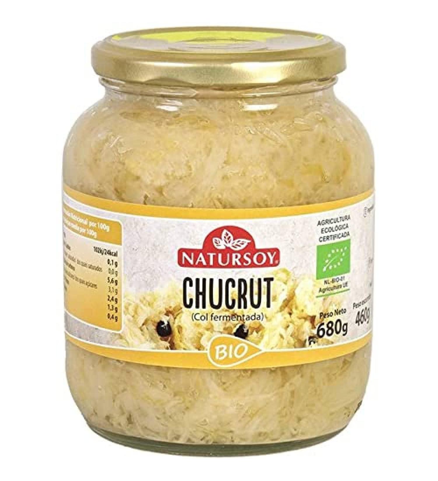 NATURSOY CHUCRUT 680gr. BIO produit sp cialis pour un usage quotidien poids 680 g peut tre utilis r guli rement selon les besoins individuels et est con u pour offrir un grand confort d utilisa