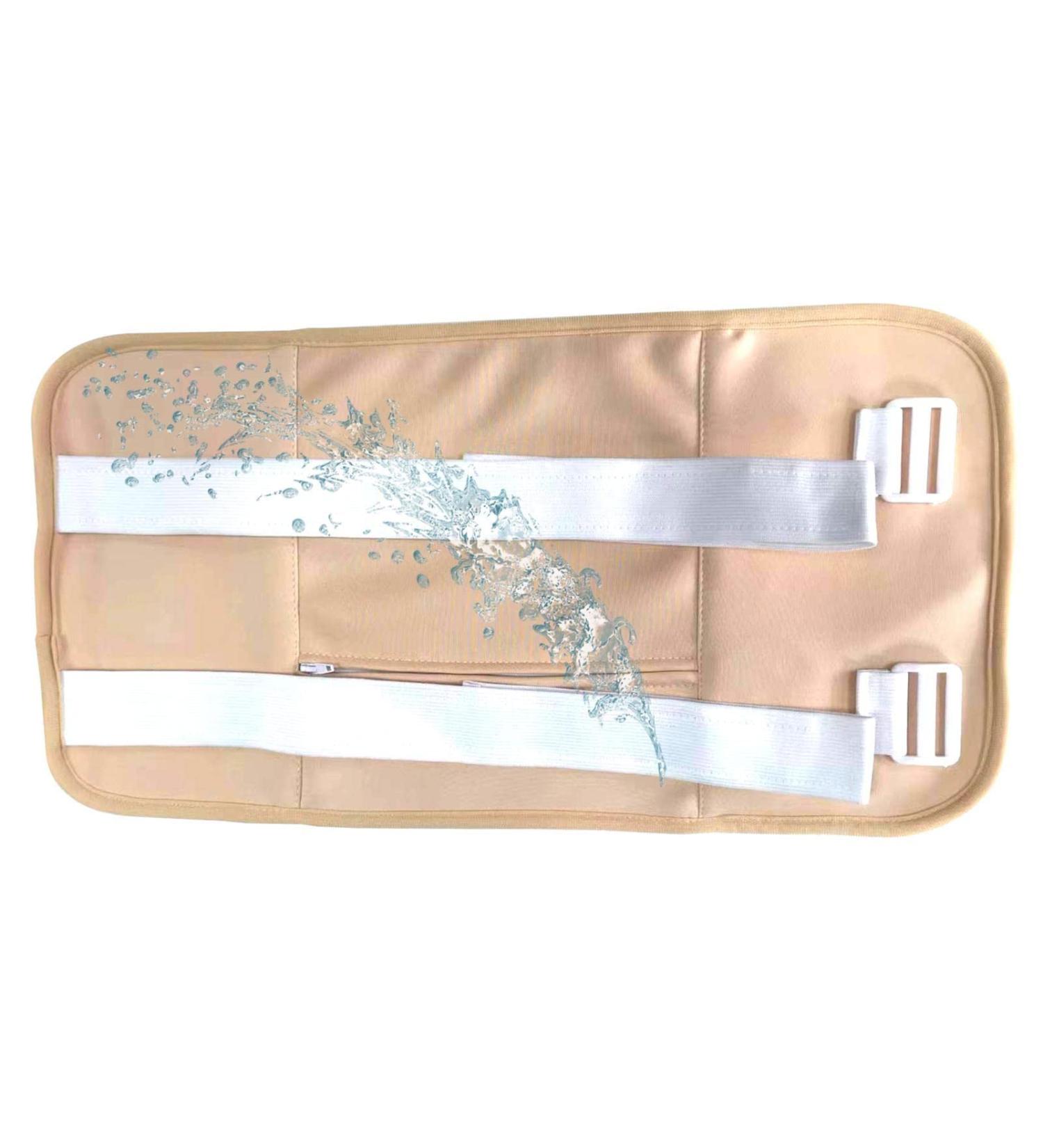 Ximan Castor Oil Pack - Castor Oil Compress | Ideal for Sleeping Reusable Machine Washable Castor Oil Pack with Adjustable Elastic Strap - Buy Online on GoSupps.com