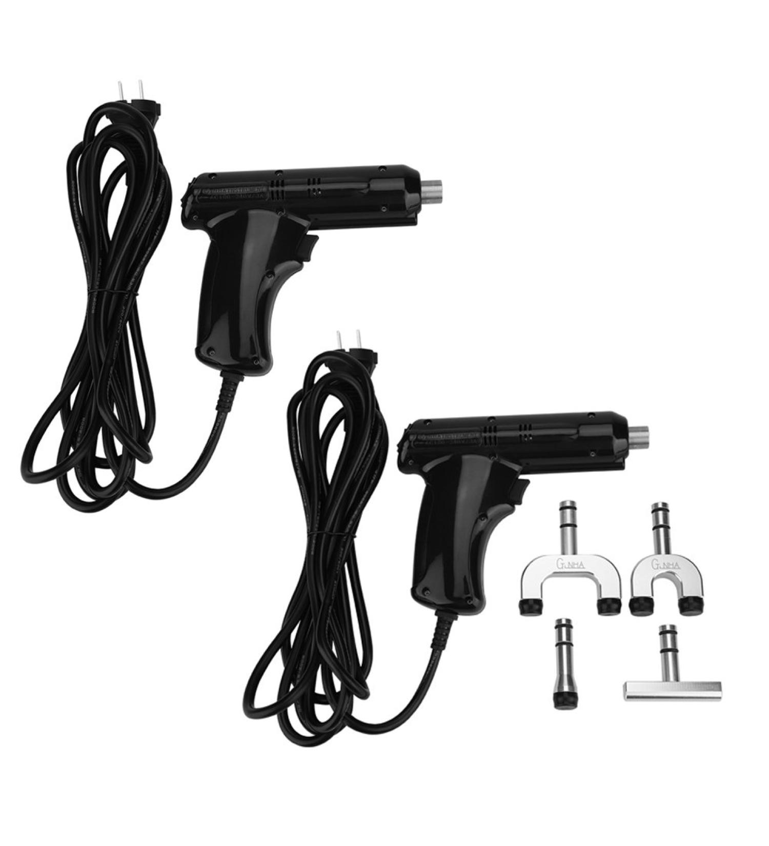 Spine Massage Device - Chiropractic Tool with 4 Massage Heads | Electric Spine Massage Gun for Women & Men (US Plug) | International Shipping Available - Buy Online on GoSupps.com