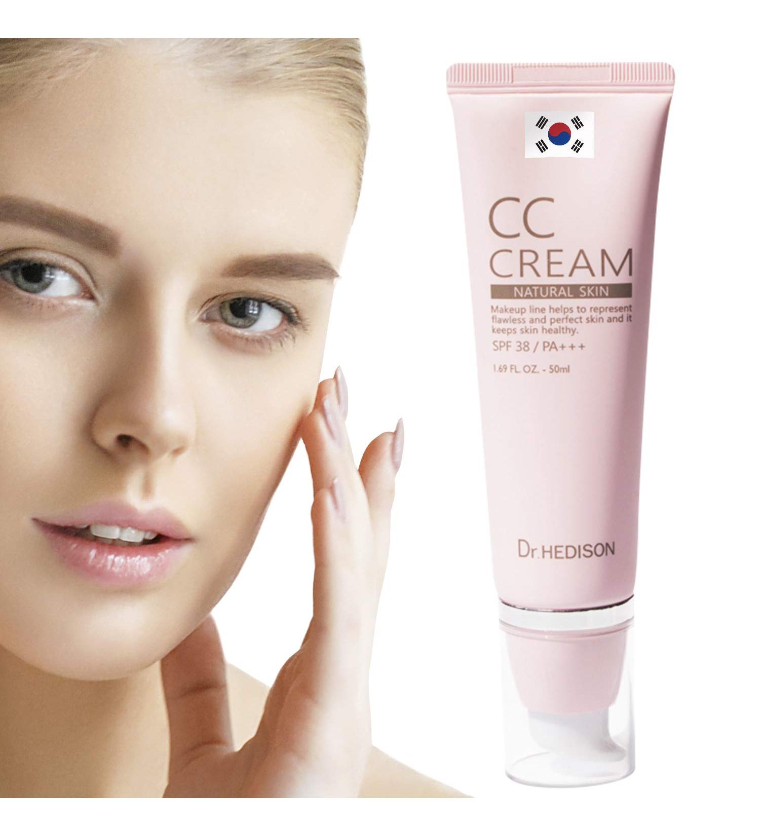 Dr. Hedison CC Cream - SPF 50, Hydrating & Brightening Formula - Buy Online on GoSupps.com