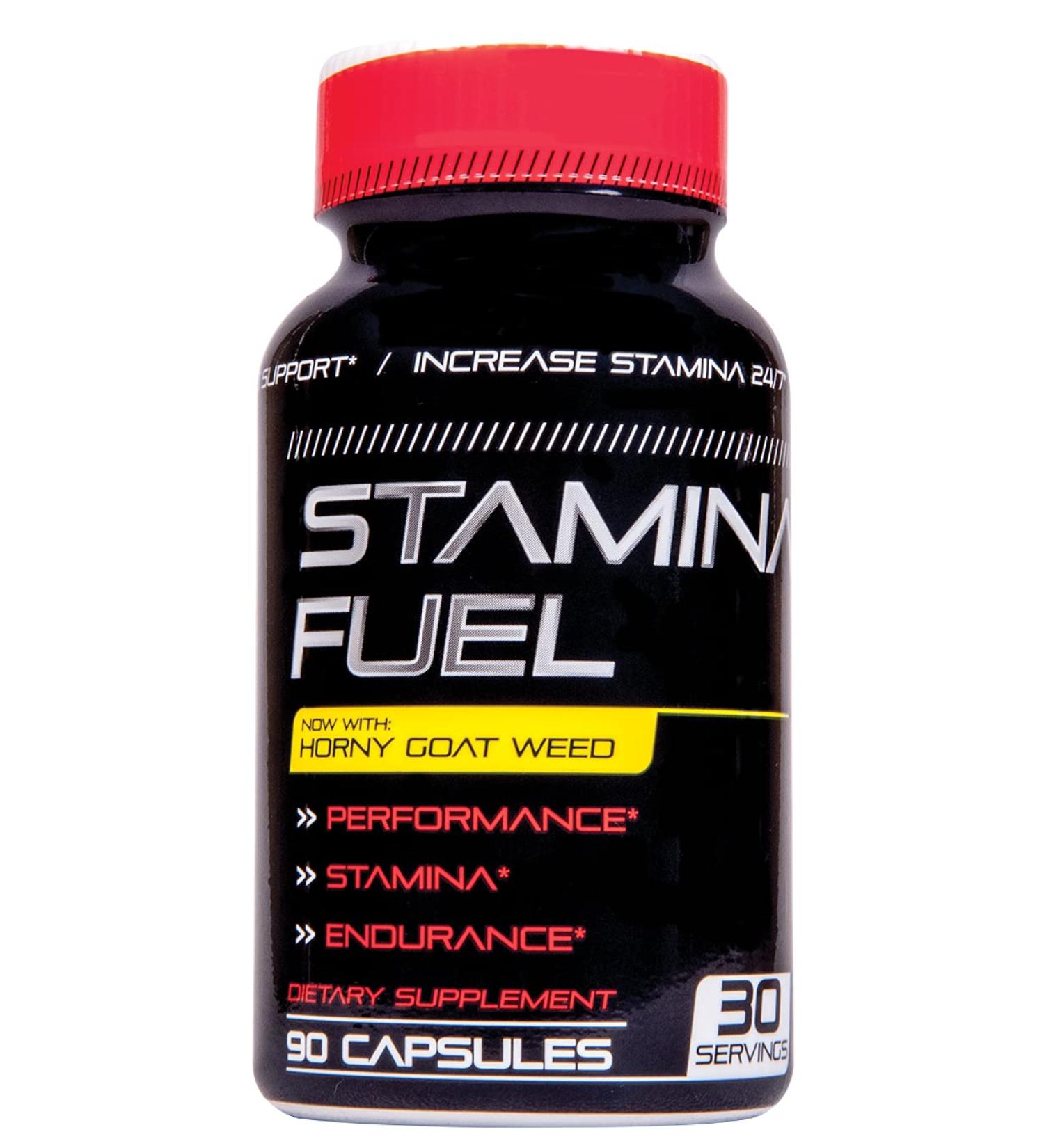 Stamina Fuel 235mg Maximum Strength for Men and Women - Horny Goat Weed, Maca Root, Ginseng, Saw Palmetto, and More - USA Made - 90 Count - Buy Online on GoSupps.com