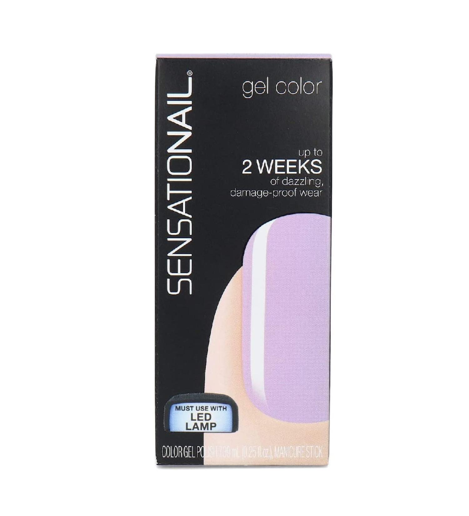 NAILENE SENSATIONAIL COLOR GEL POLISH #71623 HEIRLOOM LILAC