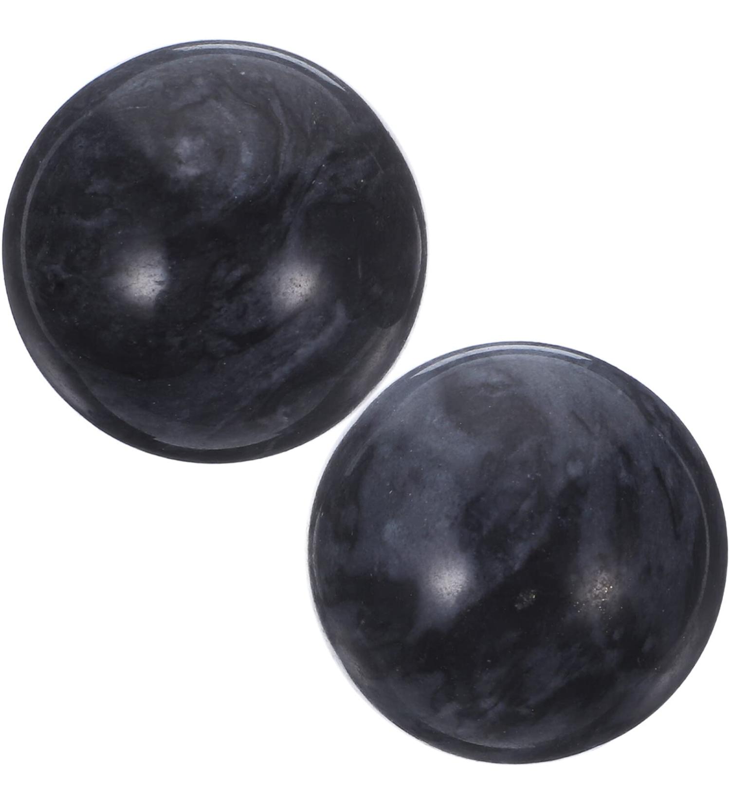 Beavorty Jade Massage Balls - 2 pcs Hand Exercise & Stress Relief for Seniors | Random Color - Buy Online on GoSupps.com