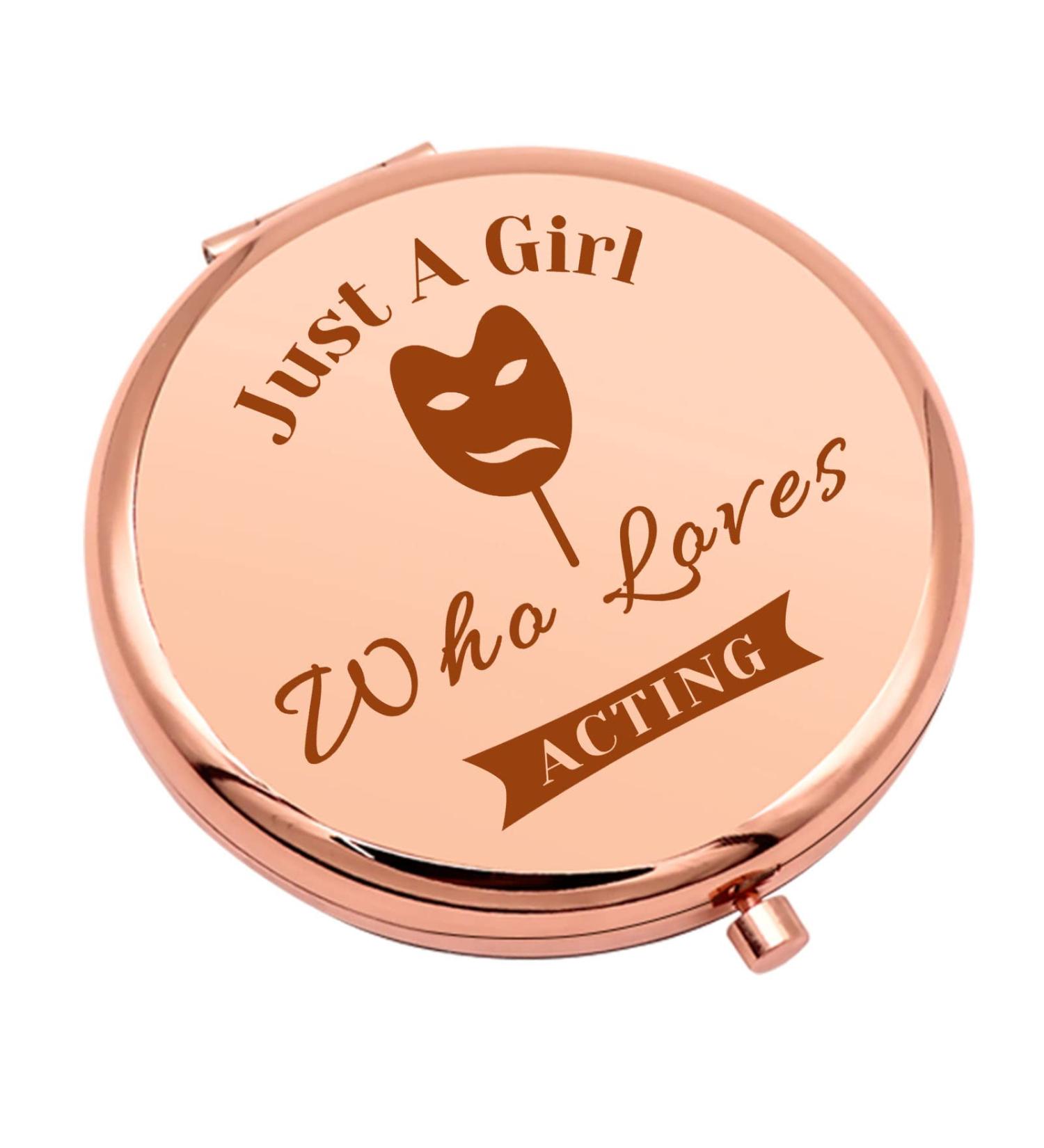 Theatre Lover's Compact Makeup Mirror - Perfect Gift for Actors, Directors, and Drama Students - Buy Online on GoSupps.com