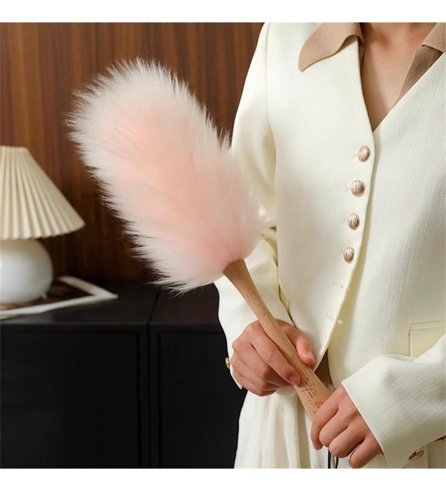 Dusting Duster Household Lint-Free Duster Dusting Tool(Medium) Medium Pink