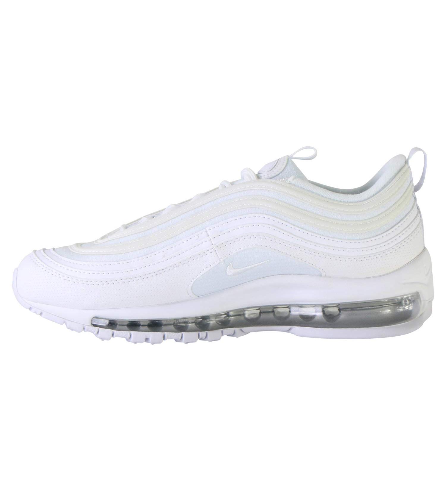 Buy Nike Men's Air Max 97 (GS) Athletics Shoes - EU Size 40 - White/Metallic Silver - International Shipping Available - Buy Online on GoSupps.com