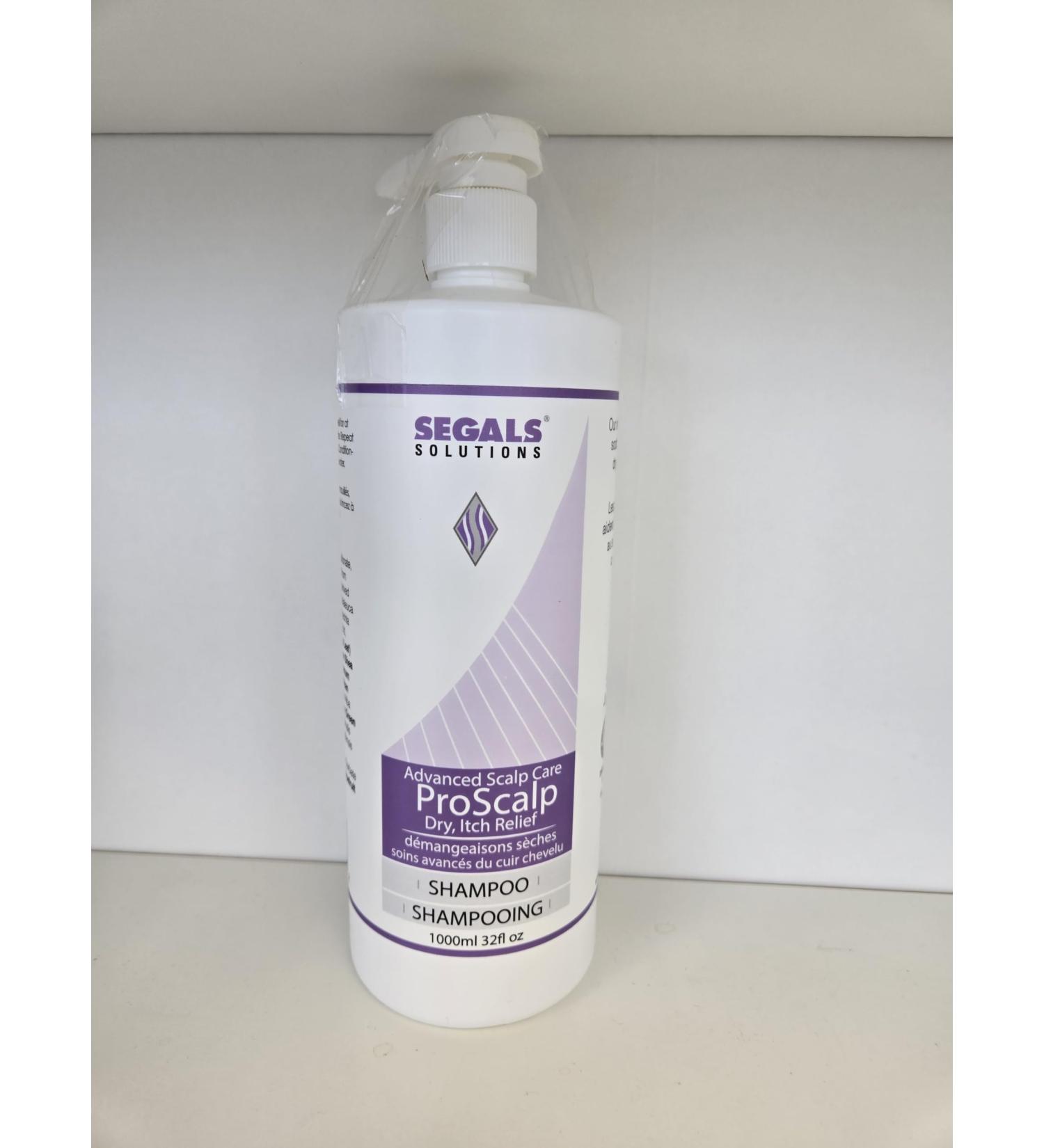 SEGALS SOLUTIONS Advanced Scalp Care Proscalp Shampoo Dry Itch (Psoriasis) Relief 1000ml - Buy Online on GoSupps.com