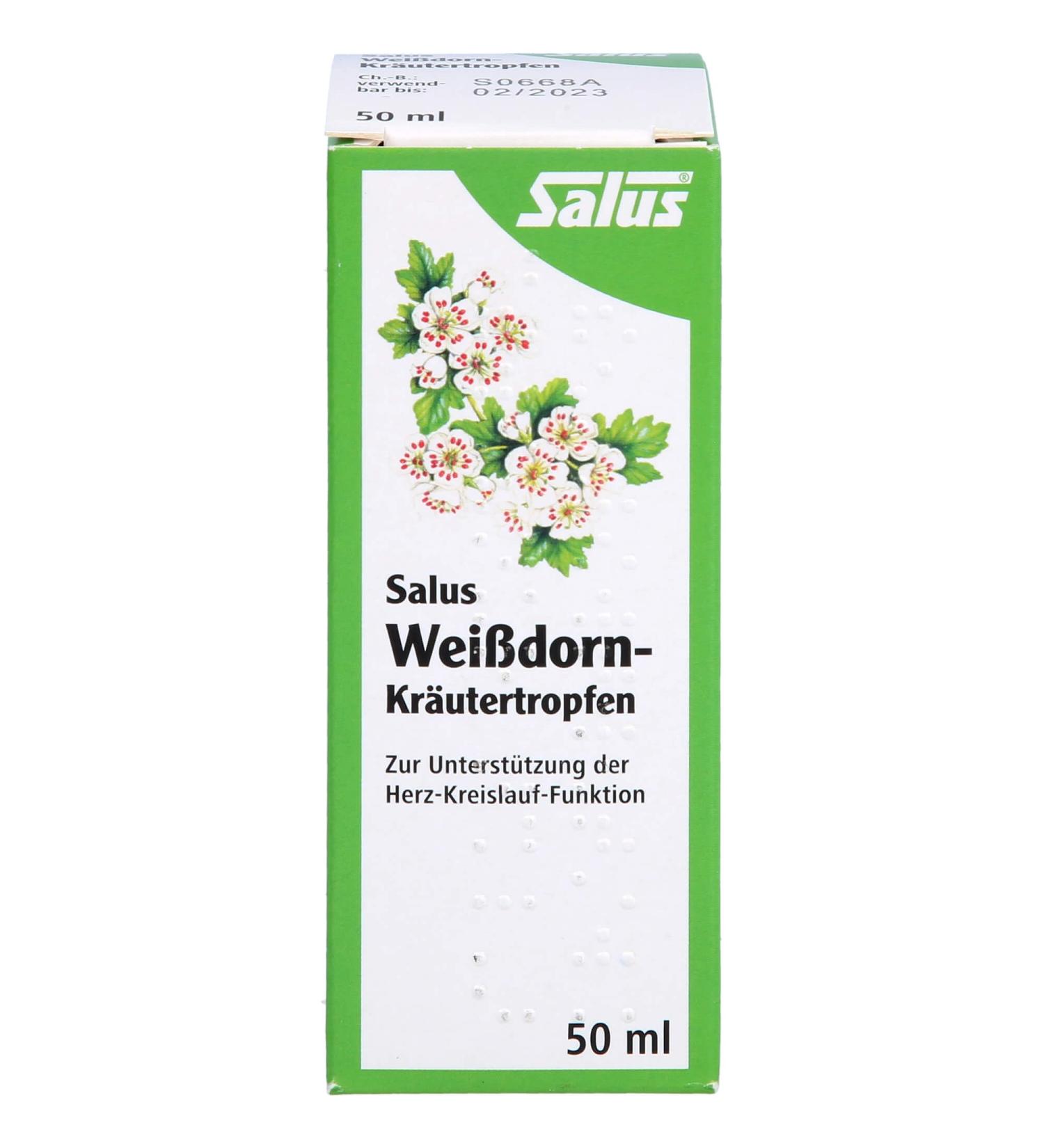 Buy Salus Windthorn Drops 50ml Premium Herbal Supplement for Heart Health | Fast International Shipping - Buy Online on GoSupps.com