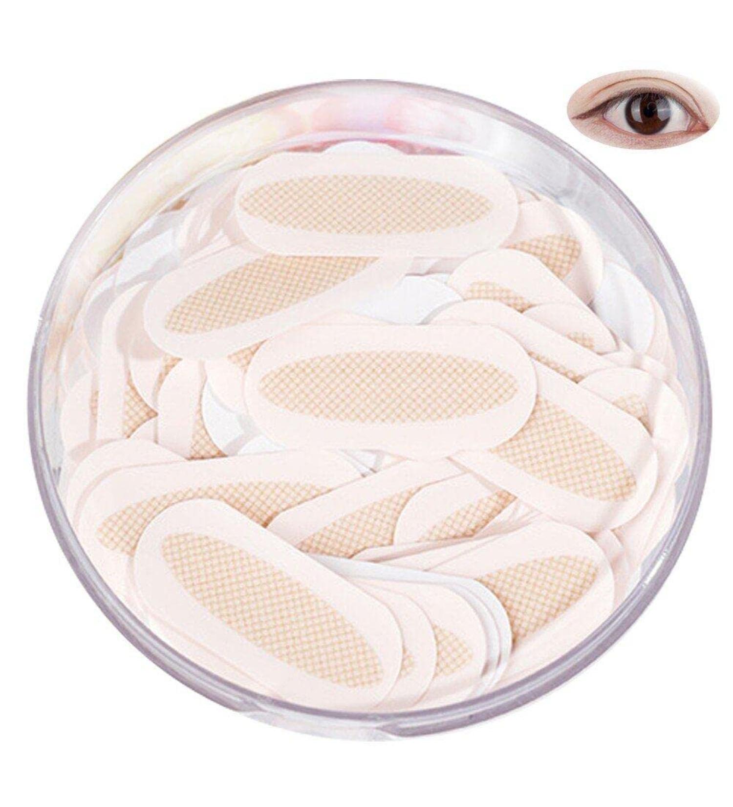 300pcs Double Eyelid Tape Eyelid Lifter Strips Invisible Lace Mesh Eyelid Stickers Paste for Hooded Droopy Mono-eyelids - Buy Online on GoSupps.com