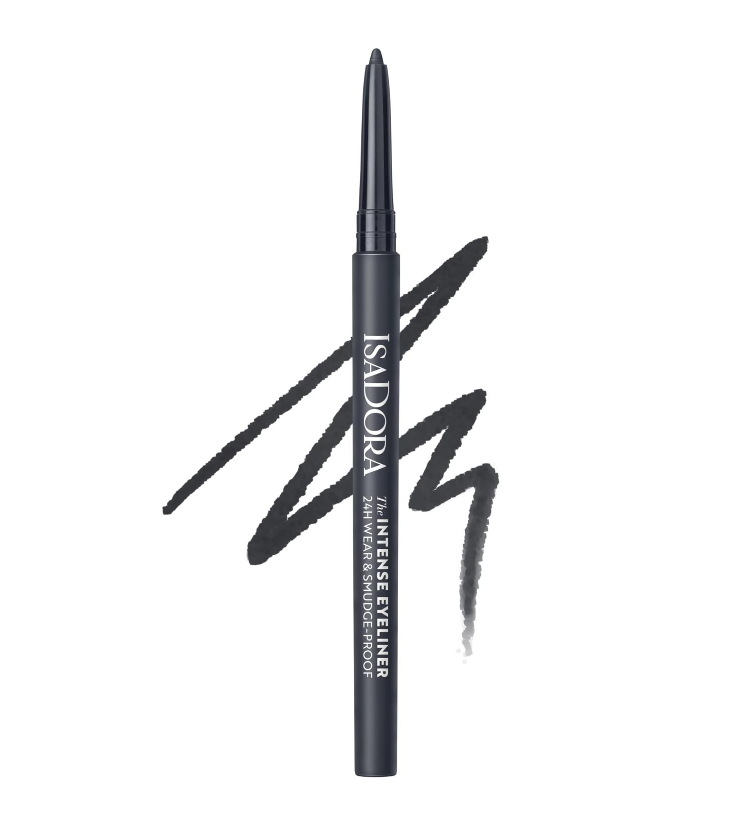  Isadora IsaDora Kajal Waterproof Intense Black 24H - Strong smudge-proof hold - Ideal eyeliner pencil for smoky eyes - Waterproof black kohl pencil - Particularly easy application - Buy Online on GoSupps.com