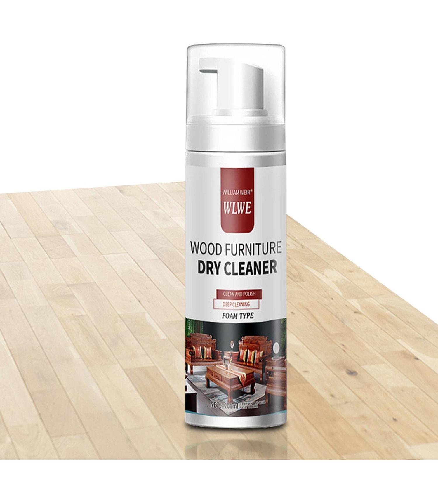 Furniture Foam Cleaner - Portable Dry Spot Remover for Wood Furniture and Floor Oil Stain Eliminator and Eraser Spray for Wood Furniture Polish Care 200ml Nicything - Buy Online on GoSupps.com