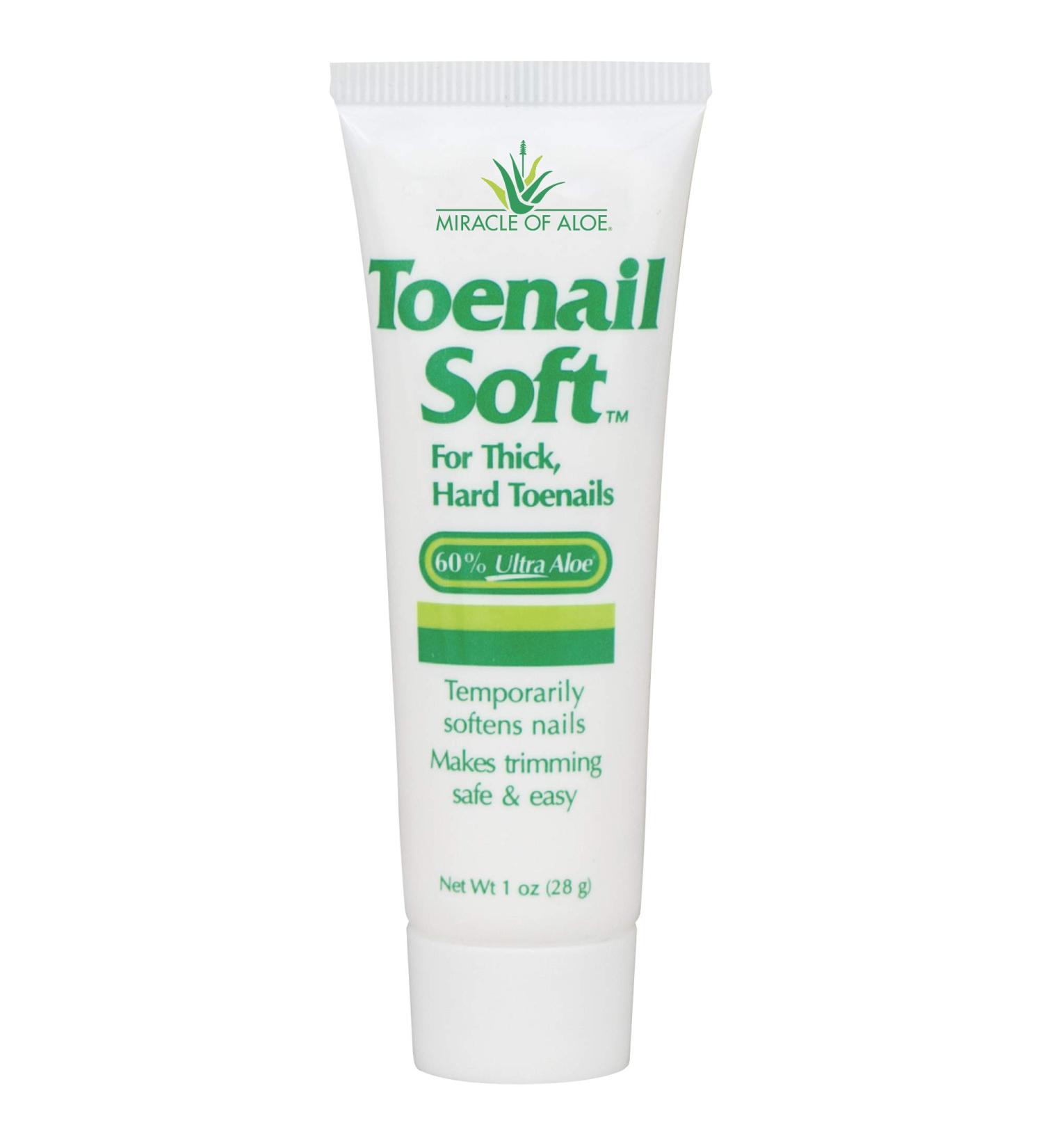 Toenail Softening Cream for Thick Hard Nails | Aloe Infused 1 Oz | Temporary Nail Care Solution - Shop Internationally - Buy Online on GoSupps.com