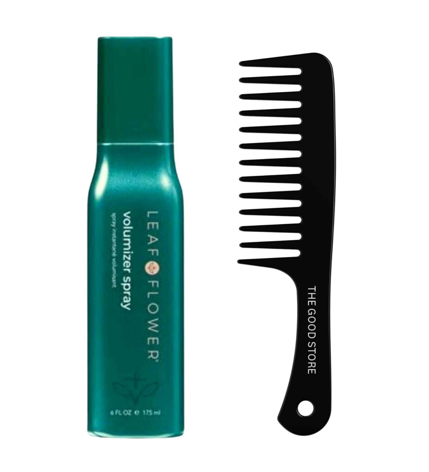 Leaf Flower Instant Volumizer Spray 6 oz | Green | The Good Store Hair Comb