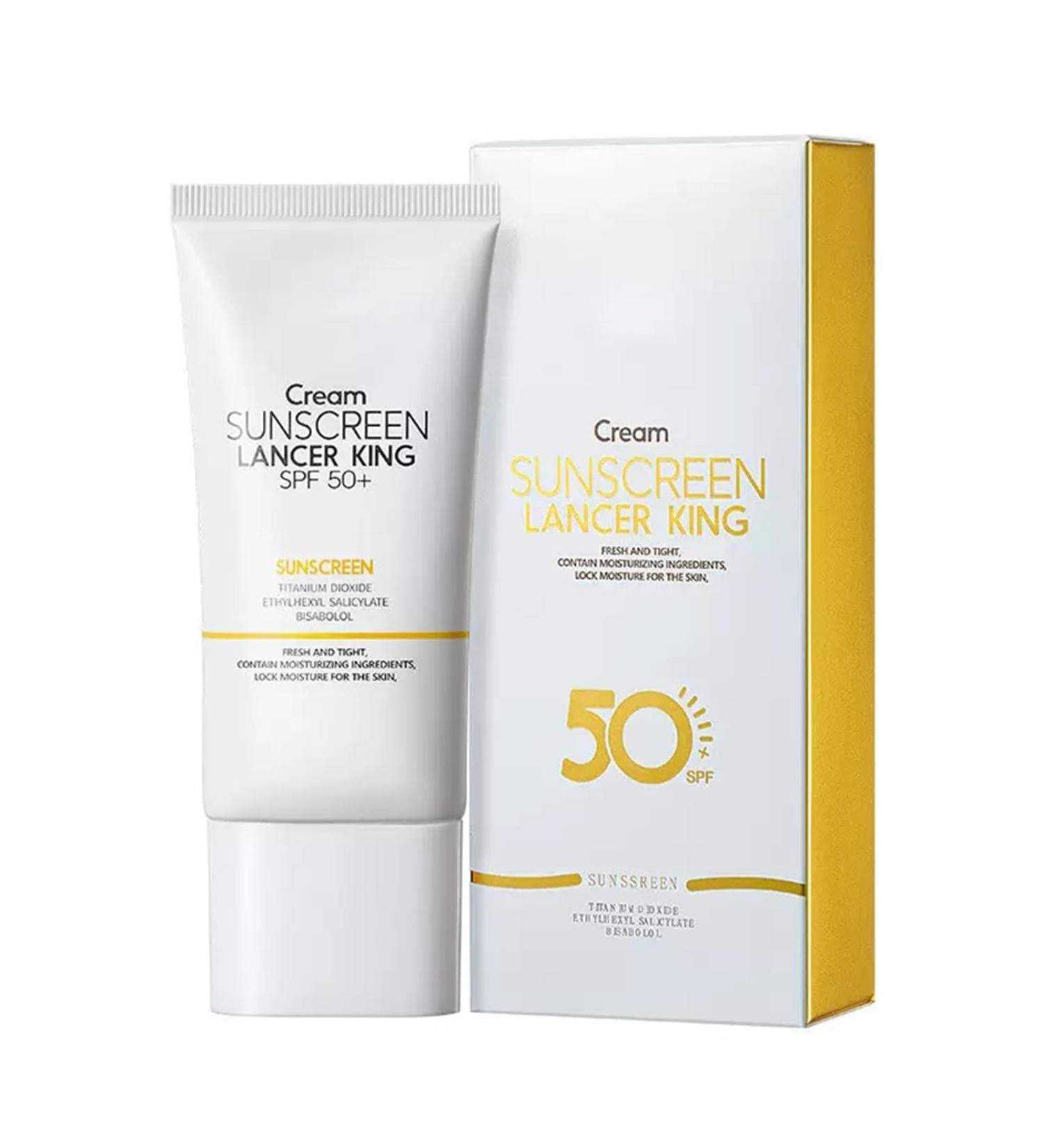 SPF 50 Face Moisturiser Sun Cream SPF 50 Sunscreen SPF 50 With Water & Sweat Resist Suncream Factor 50 For Face Face Sun Cream SPF 50 For UVA & UVB Protection Non Greasy Lightweight - Buy Online on GoSupps.com