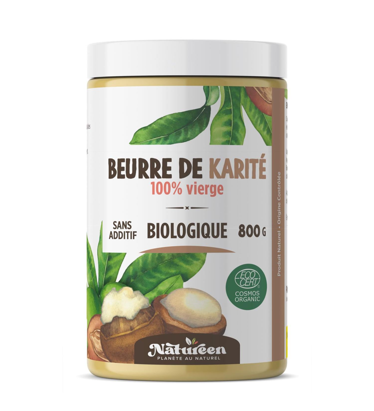 Plan te au Naturel Plan te au Naturel Shea Butter 800g - Organic - 100% Virgin - 100% Plant-Based - No Additives - Unrefined - Buy Online on GoSupps.com