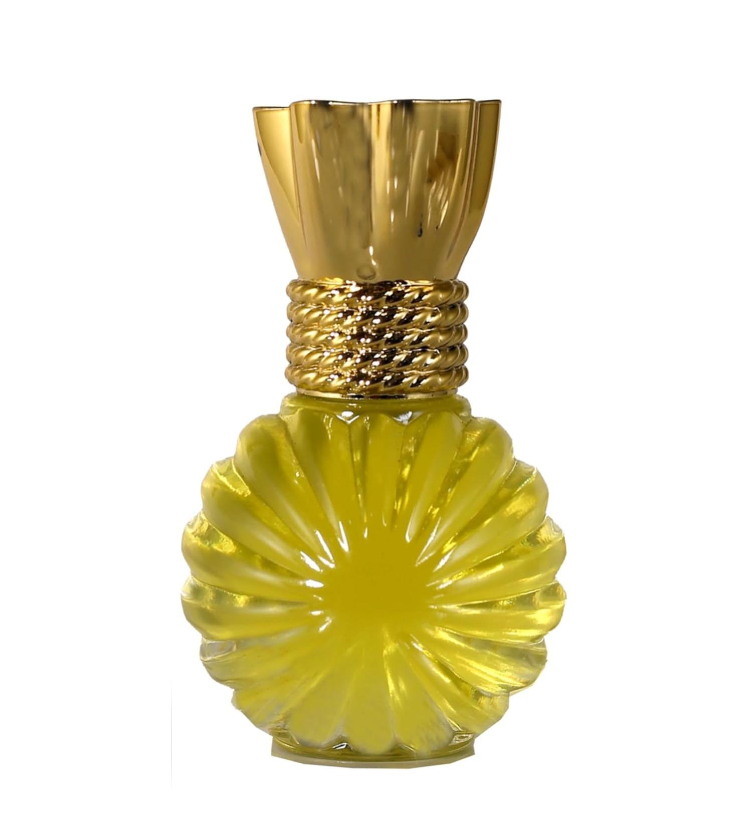 Natural Kapoor Premium Attar Perfume 12ml Gold Floral Bottle Design - Buy Online on GoSupps.com