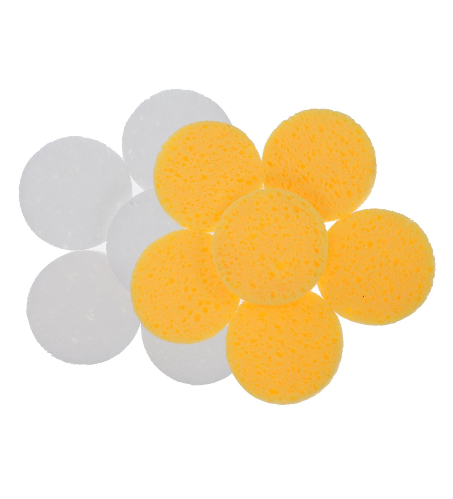 FRCOLOR 400 Pieces Face Wash Face Care Puff Cleaning Tools Skin Care Tools Sponges Rounded Face Skin Cleansing Puff Tool for Face Care Makeup Remover Goods - Buy Online on GoSupps.com