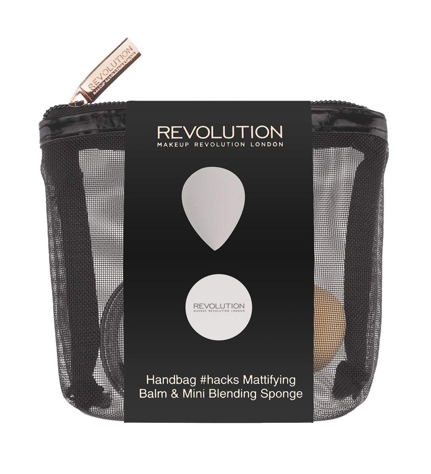 Makeup Revolution Handbag Hacks Matt Balm & Mini Mixer Gift Set