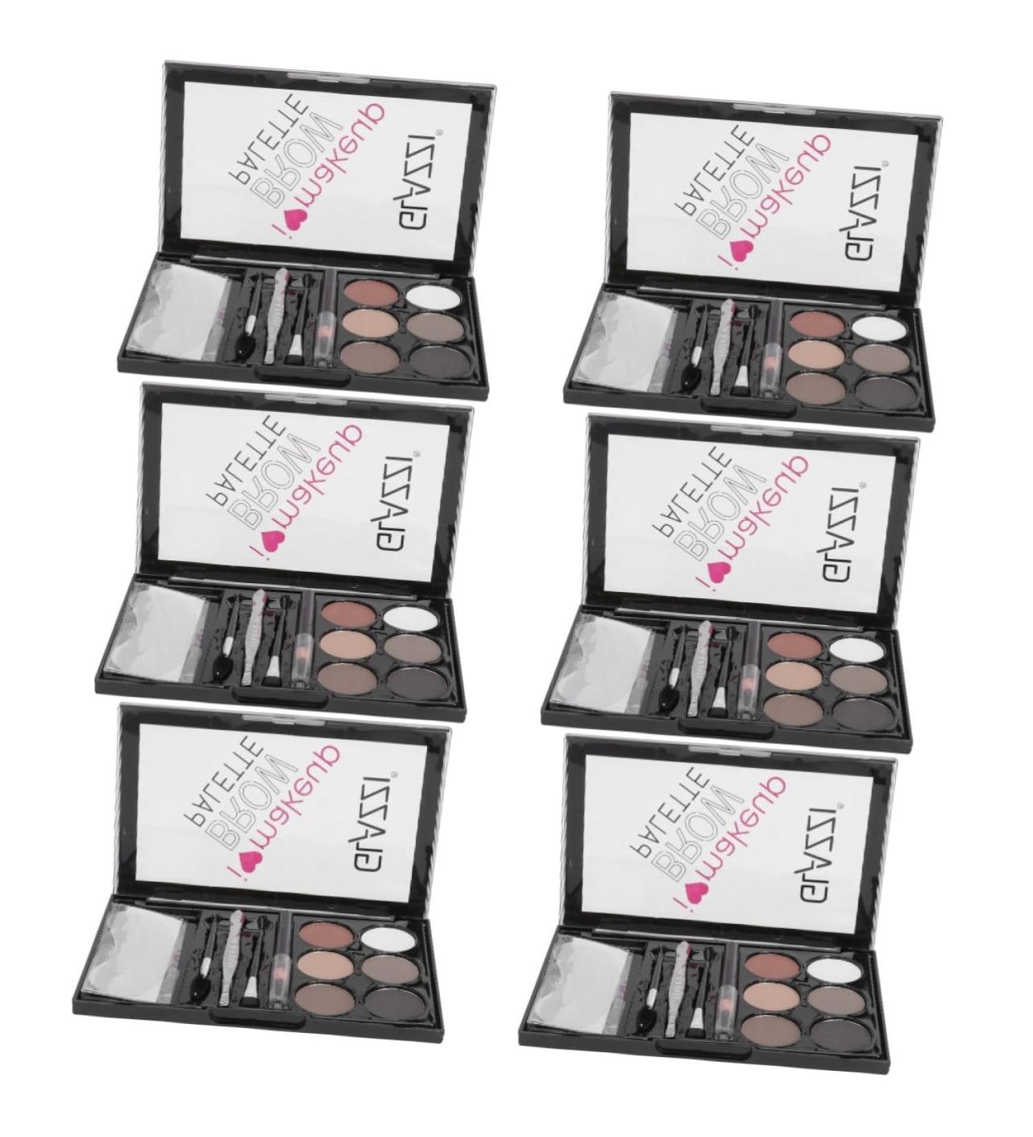 Didiseaon 6 Sets Eyebrow Powder Set Eyebrow Brush Long Lasting Eyebrow Powder Eyebrow Powder Tool Makeup Miss - Buy Online on GoSupps.com