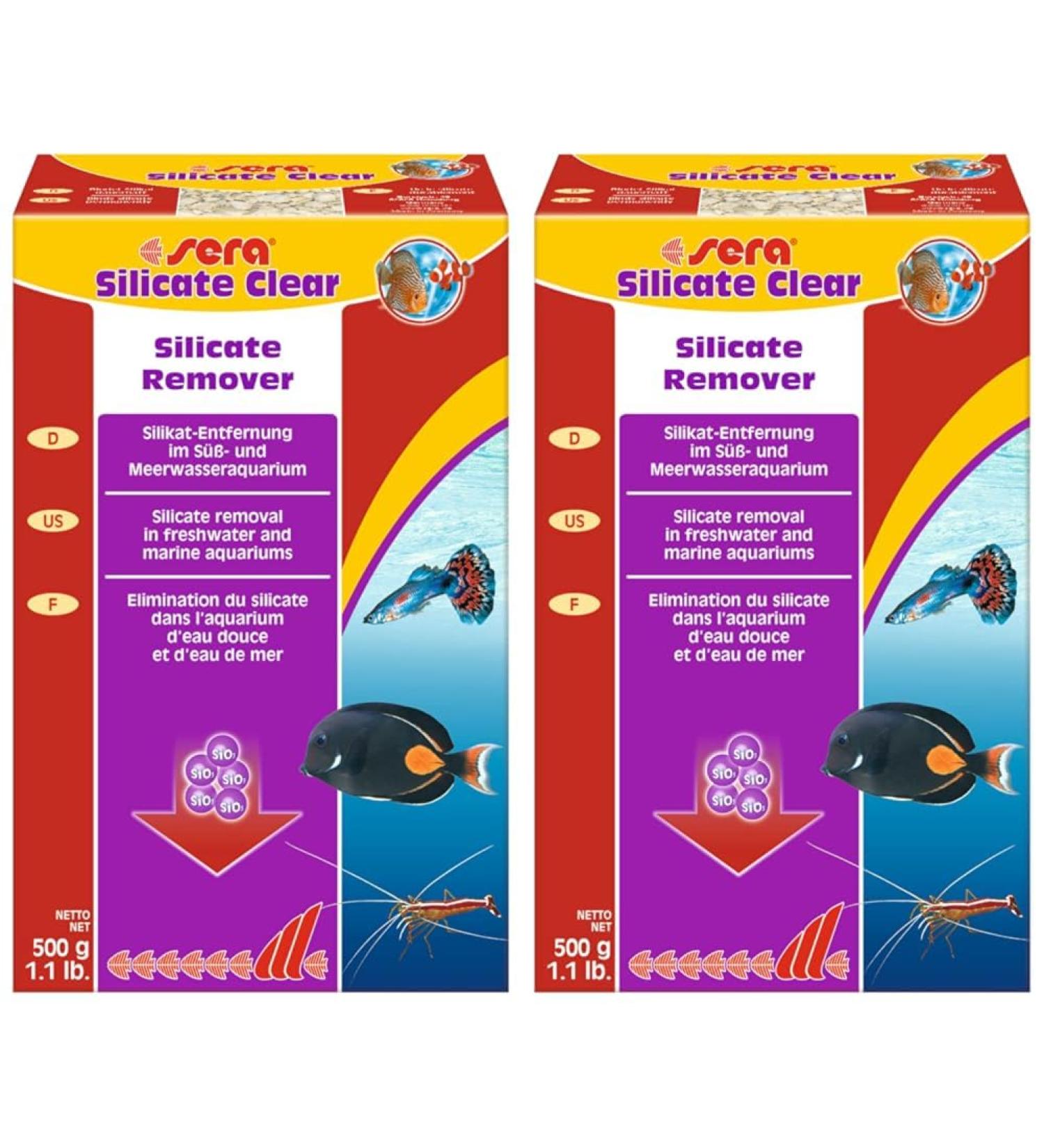 Buy Sera Marin Silicate Clear 500g - Permanent Silicate Removal (Pack of 2) | International Shipping - Buy Online on GoSupps.com