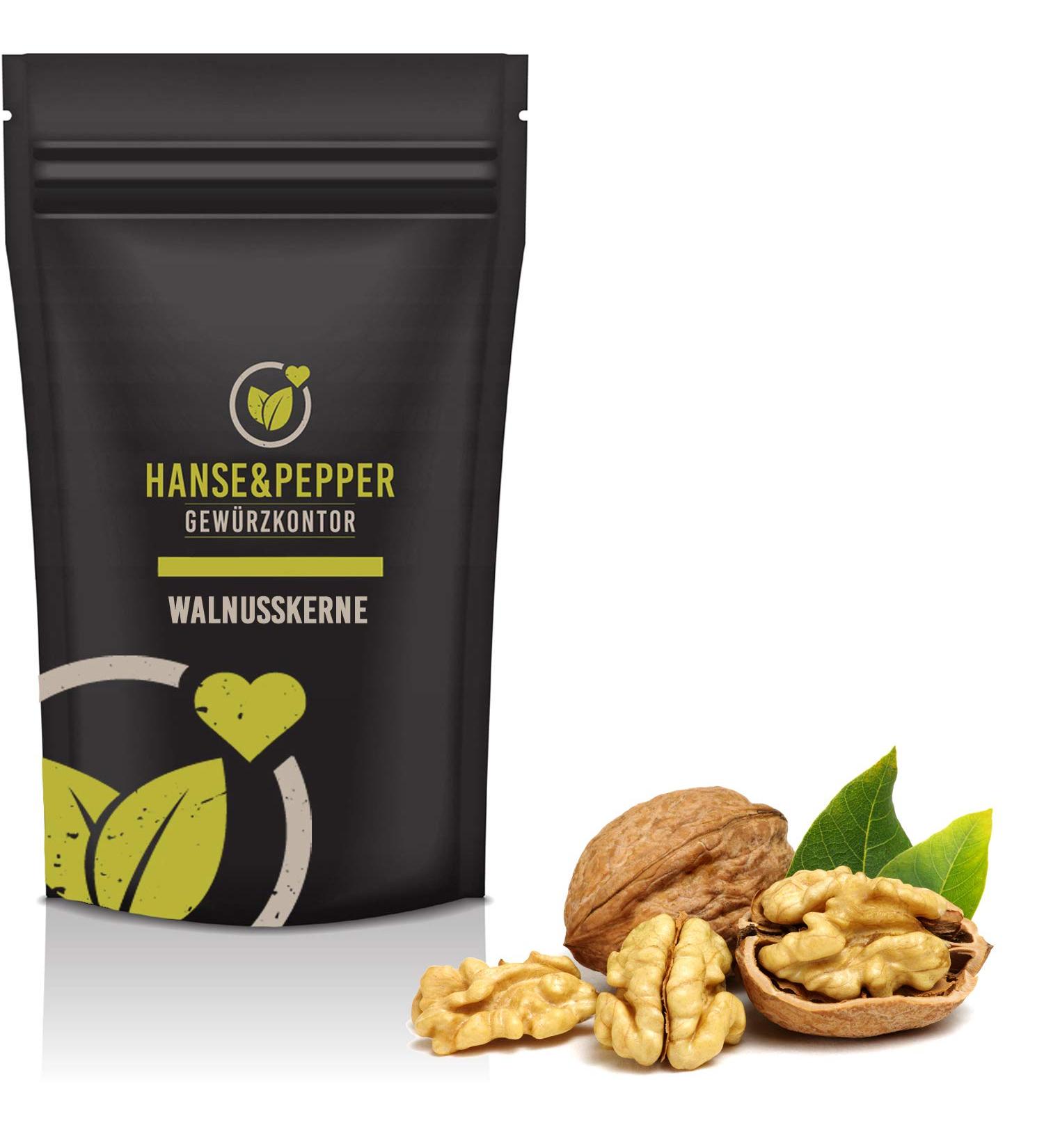 500g Gourmet Walnut Kernels - Fresh New Harvest Quality Walnuts for International Shipping - Buy Online on GoSupps.com