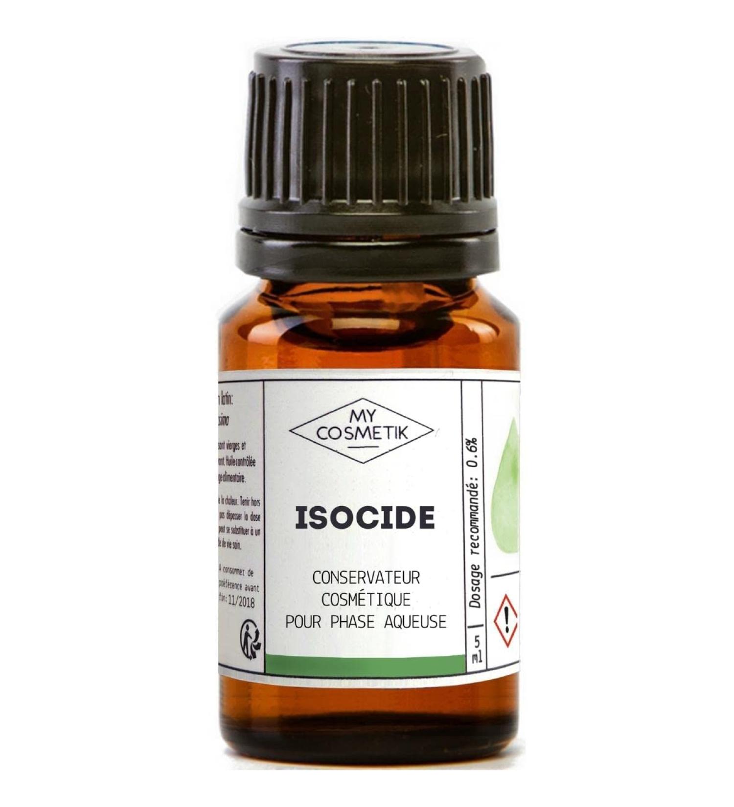 MY COSMETIK - Isocide - Cosmetic preservative for aqueous phase - Cosmetic quality - For all hair and skin types - 5 ml - Buy Online on GoSupps.com
