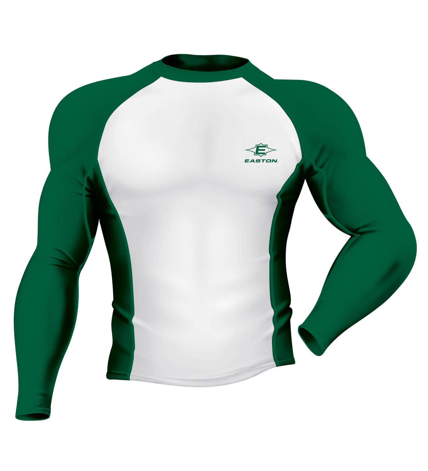 Easton Youth Power Surge Compression Shirt X-Large Green