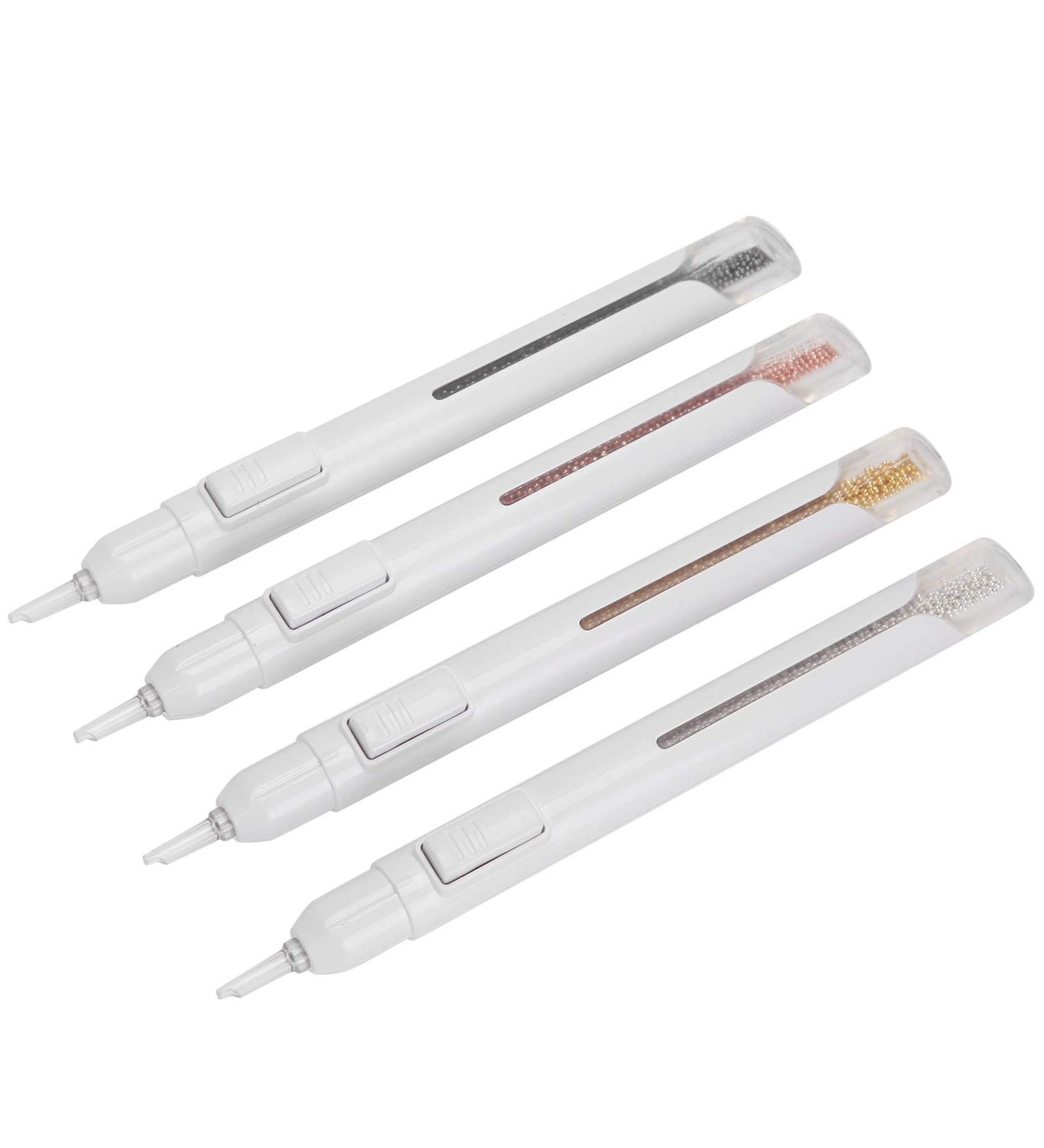 Nail Painting Pen with 2800 Steel Balls - DIY Gold Dotting Pen for Professional Manicure Tools (1.2mm) - Buy Online on GoSupps.com