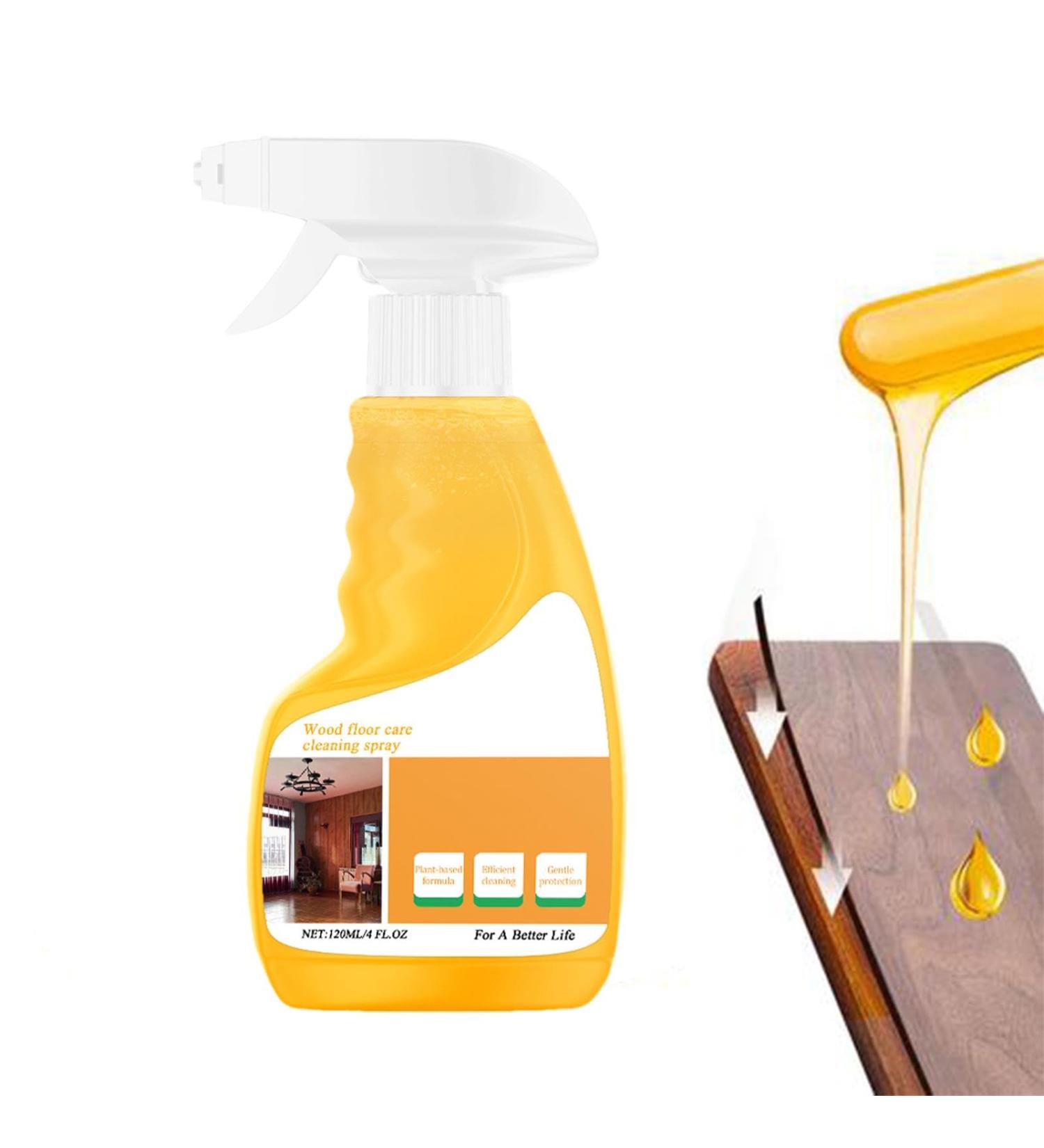 Fovolat Cleaner For Wood Floors | All Purpose Cleaner Hardwood Floor Polish 120ml Floor Polisher Mist All Purpose Cleaner Household Supplies for Floor Brightening  - Buy Online on GoSupps.com