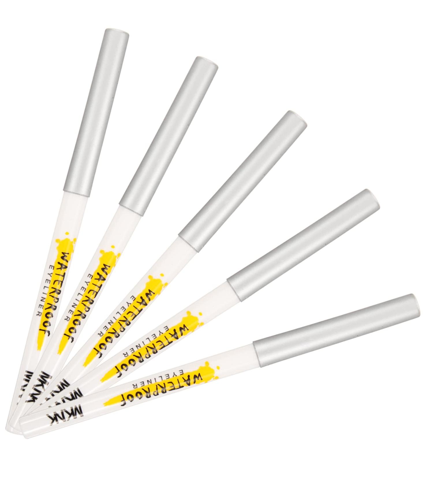 FOMIYES 5pcs White Lying Silkworm Pen Eyeshadow Stick Eye Shadow Pencils Eyeshadow Crayons Girl Make up Tool - Buy Online on GoSupps.com