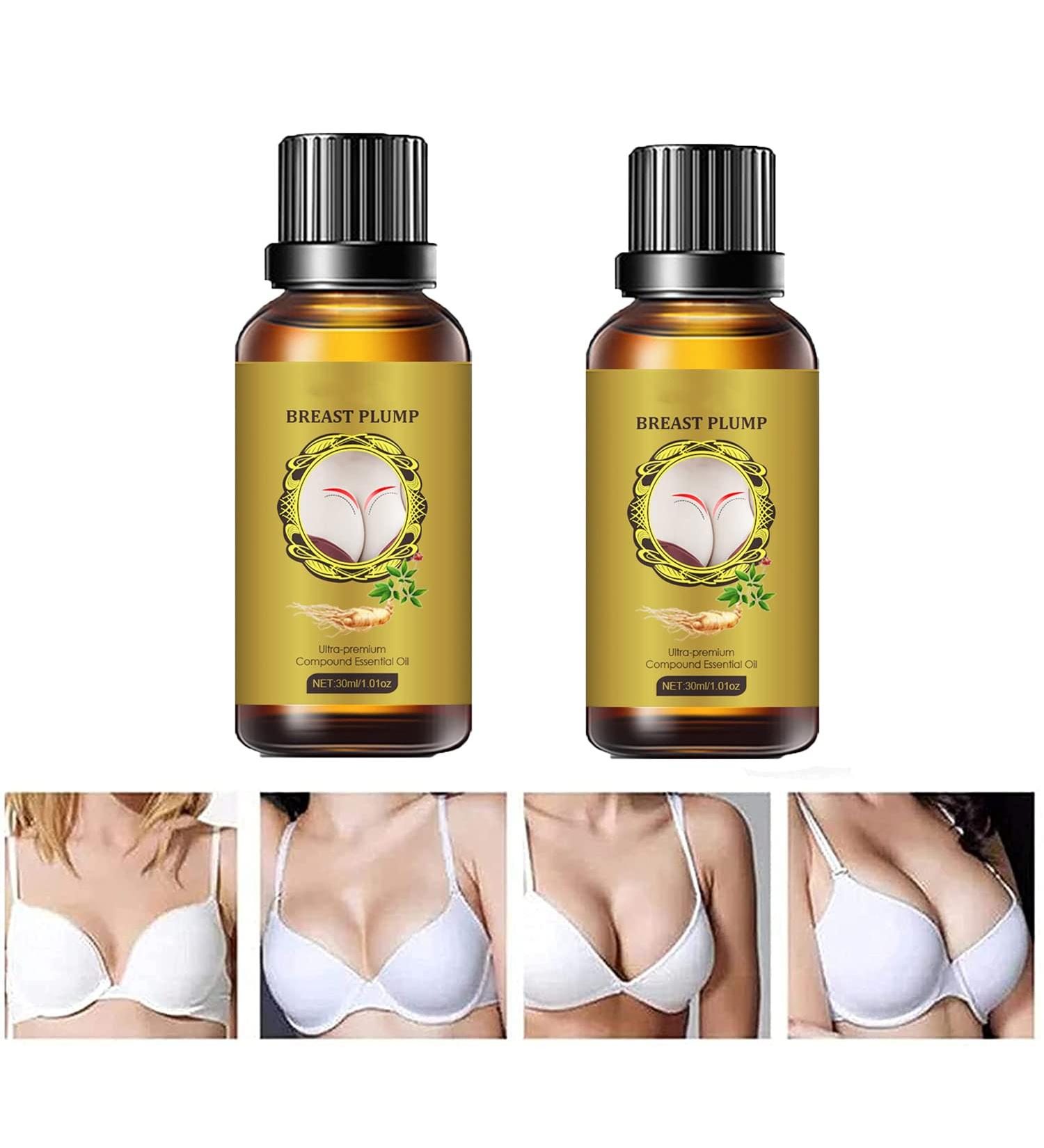 Buy Ginseng Herbal Bust Up Essential Oil - Natural Firming Massage Oil for Fast Breast Growth & Anti-Sagging (1PC) - Buy Online on GoSupps.com