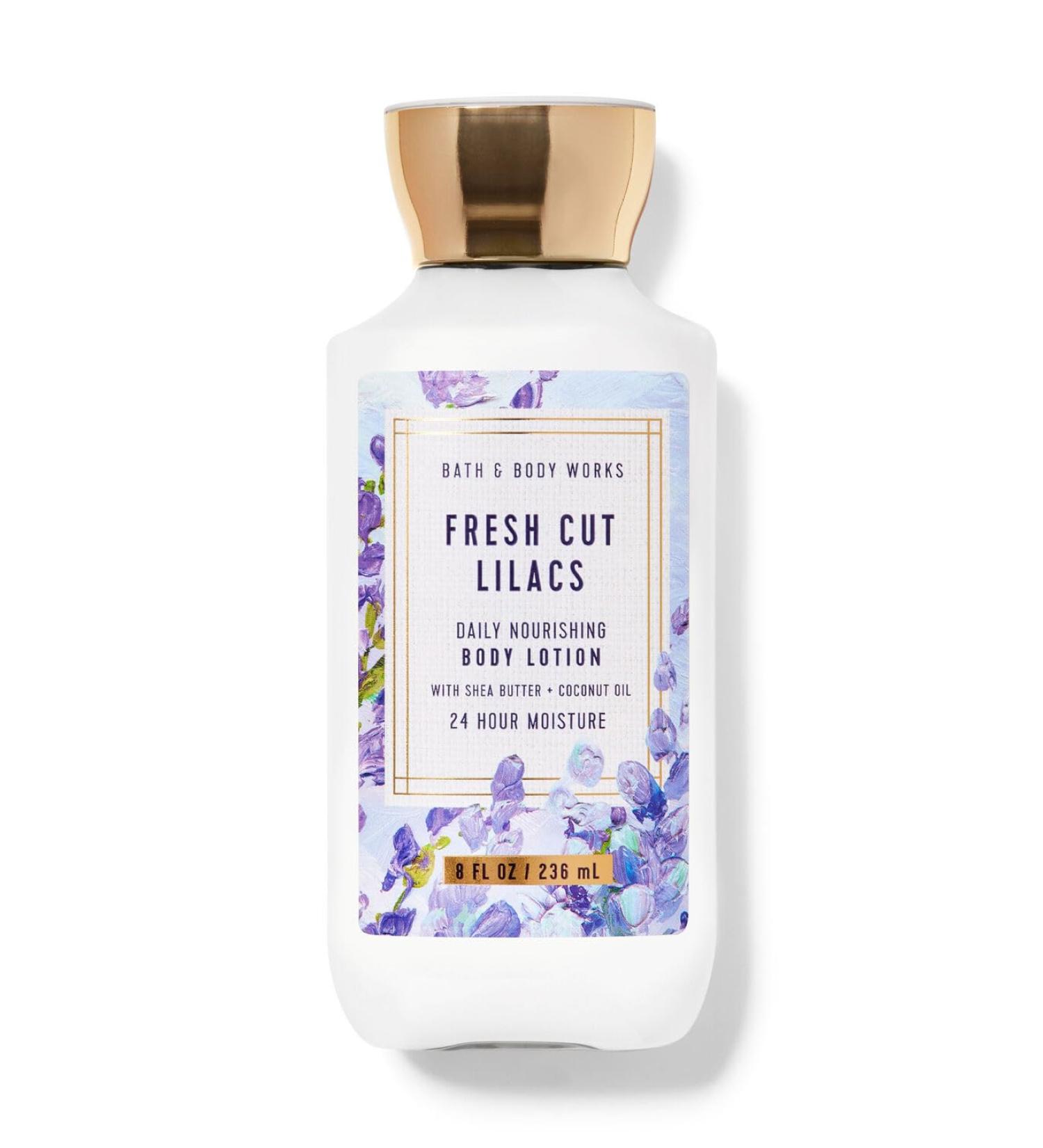 Bath Body Fresh Cut Lilacs Nourishing Body Lotion 8 fl Oz
