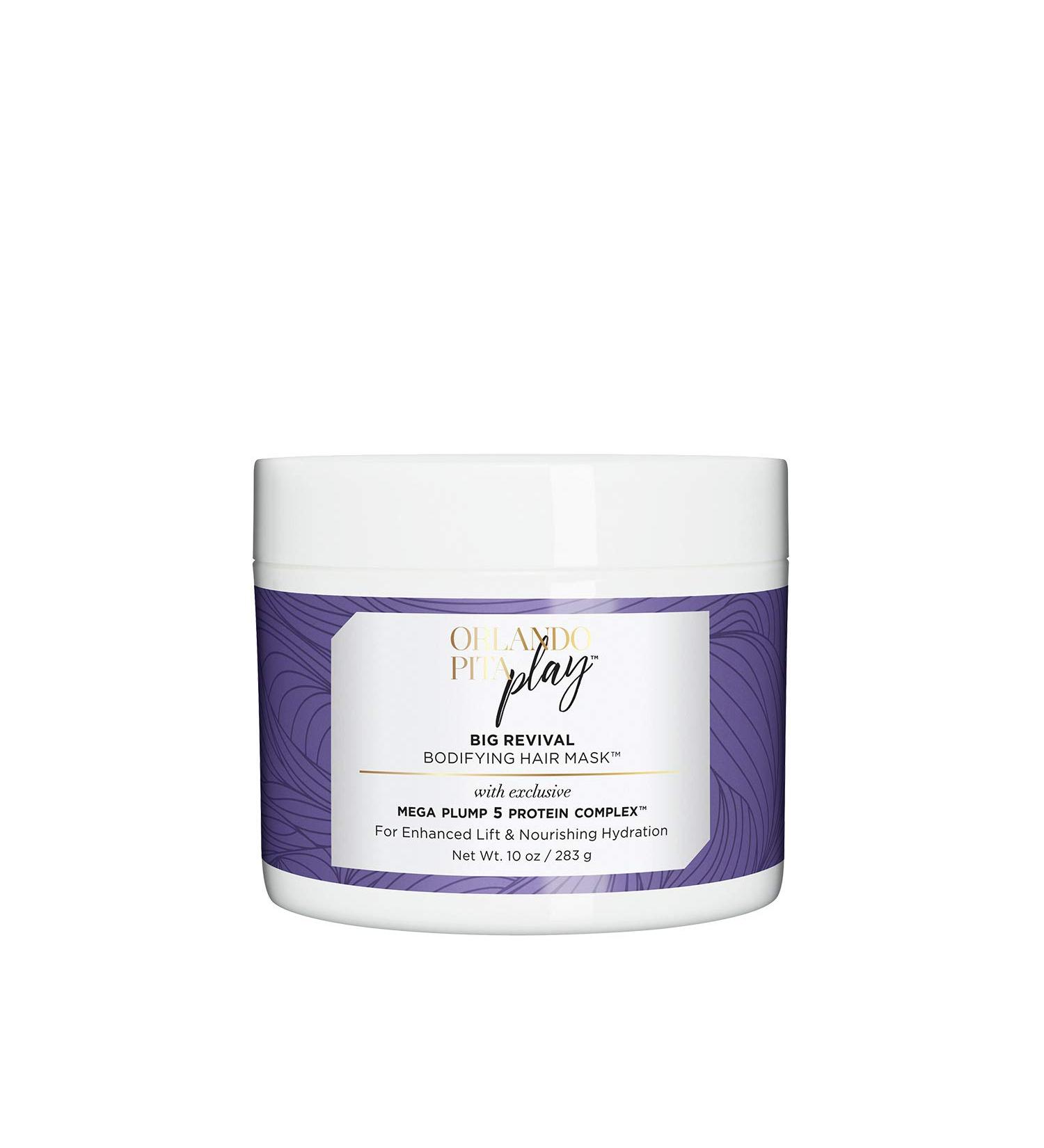 ORLANDO PITA PLAY Big Revival Hair Mask - Restore Shine & Silkiness - 10 Oz - Buy Online on GoSupps.com