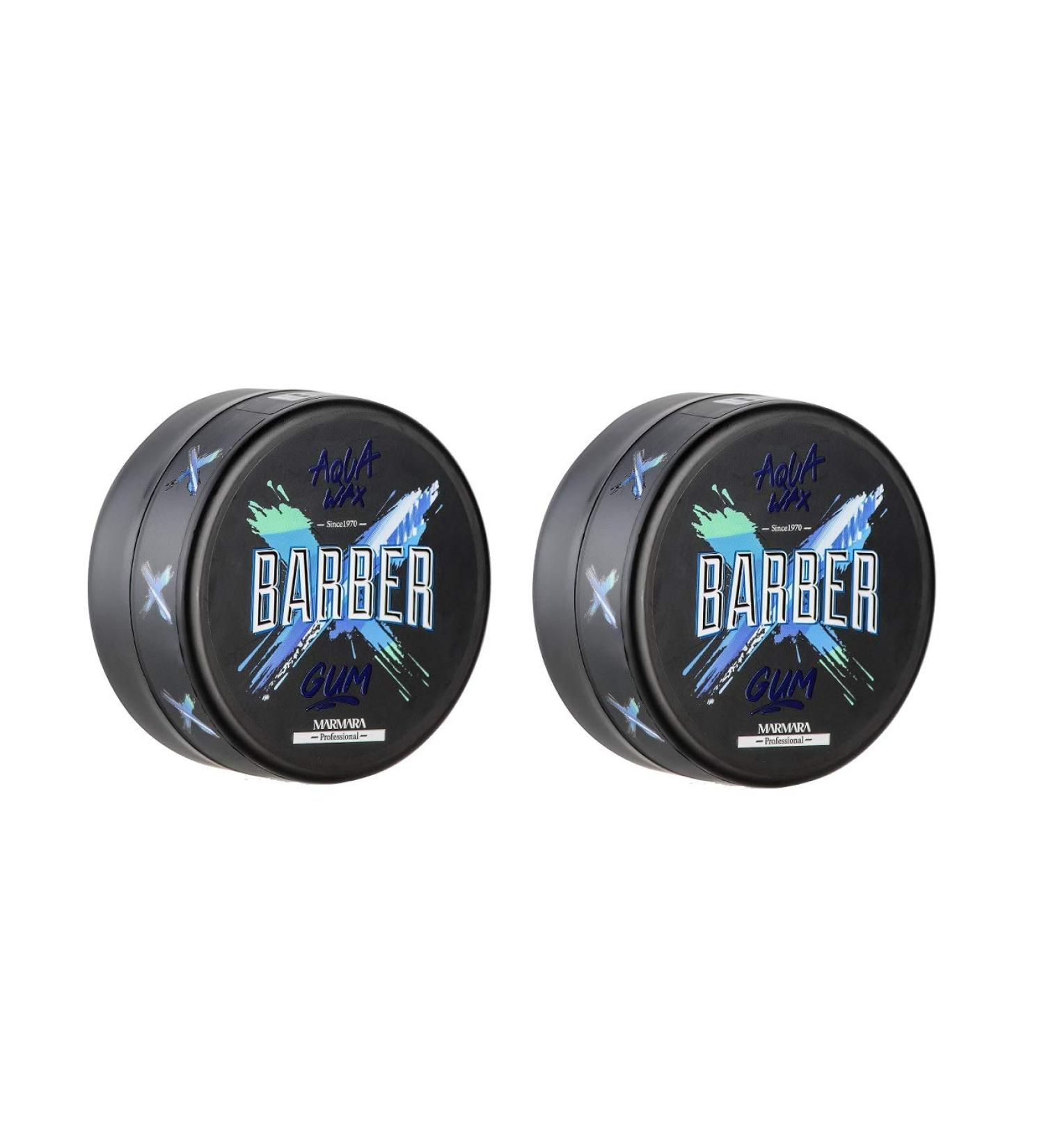 barber marmara Marmara Barber Aqua Wax Gum Hair Wax 150 ml 2 pieces
