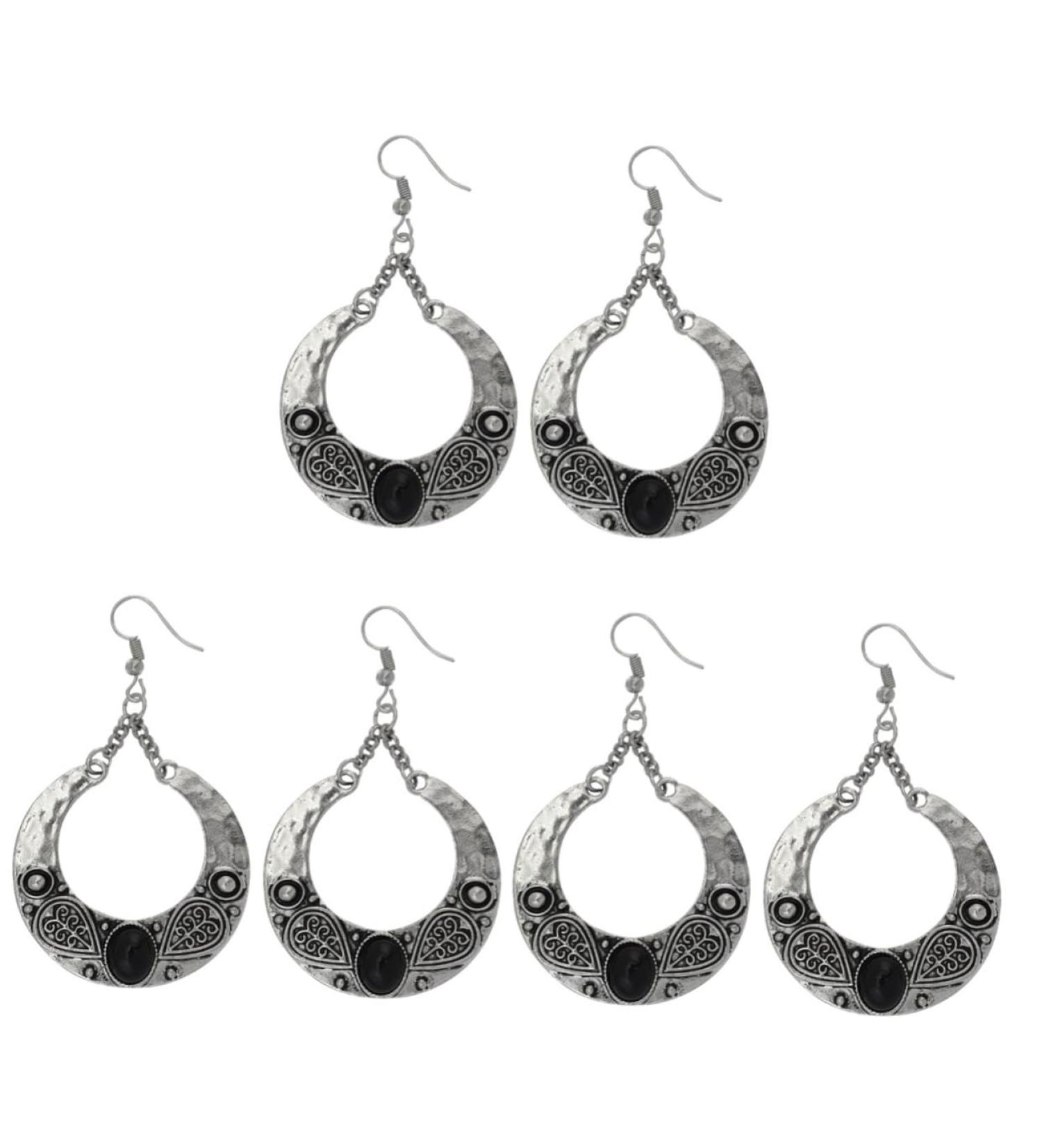 LIFKOME Women Earrings 3pcs Bohemian Earrings Post Earrings for Women Dangle Drop Earrings Accessories Court Style Miss - Buy Online on GoSupps.com