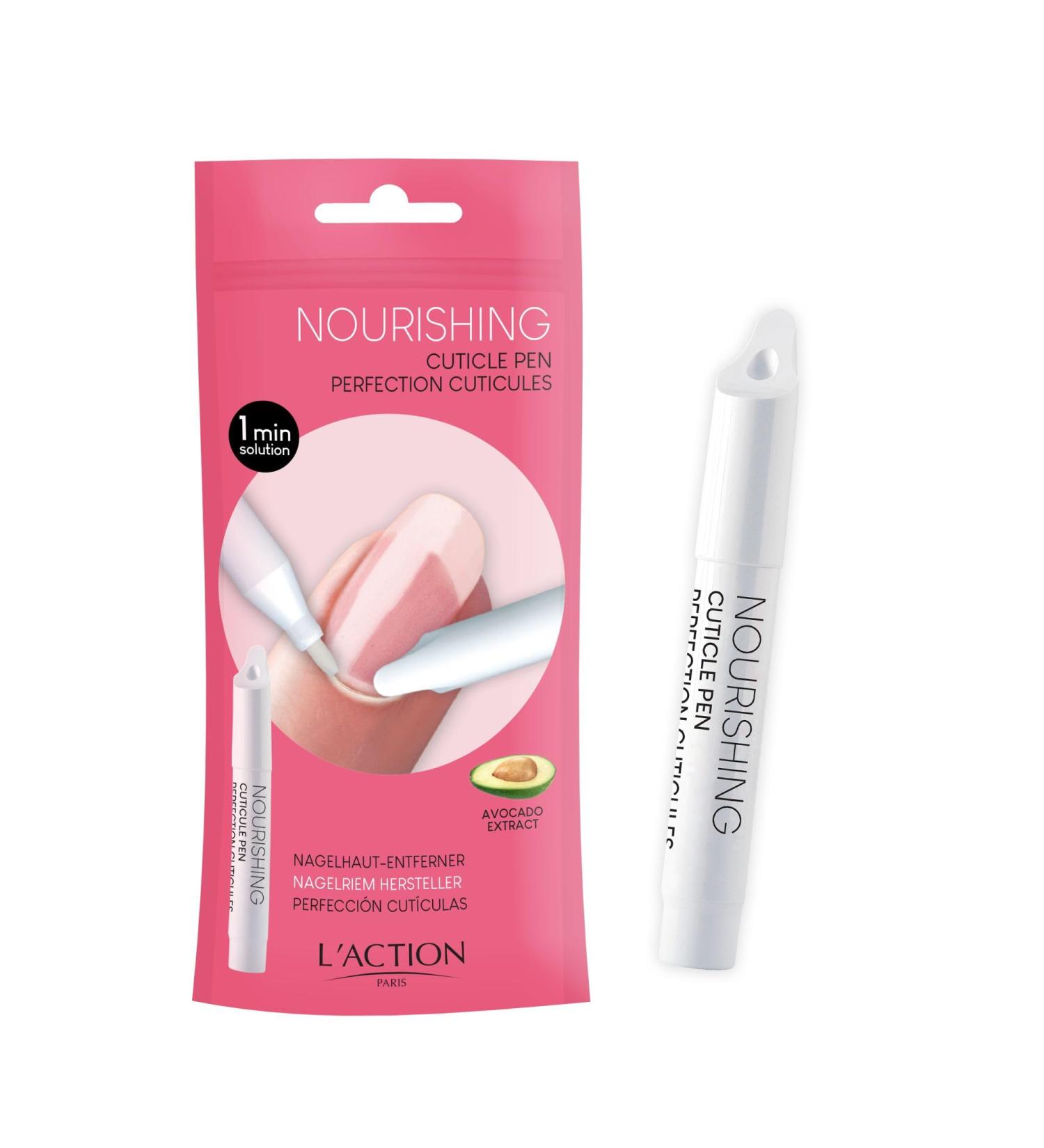 L'Action Paris Nourishing Cuticle Pen with Avocado Extract - 4ml - Buy Online on GoSupps.com