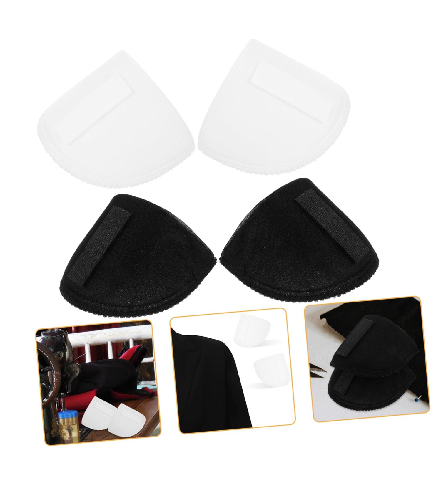 VALICLUD pauli res Pour V tements F minins Mousse Polyester paulettes Antid rapantes L g res Lot 4 Pi ces Noir Et Blanc Coussinets Confortables Pour Costume Et Pull - Buy Online on GoSupps.com