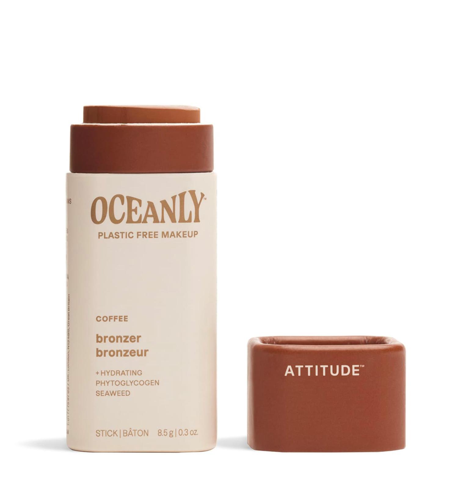 Buy ATTITUDE Oceanly Plastic-Free Bronzer Stick - Titanium Dioxide-Free EWG Verified Vegan & Cruelty-Free Makeup 0.3 oz - International Shipping Available - Buy Online on GoSupps.com