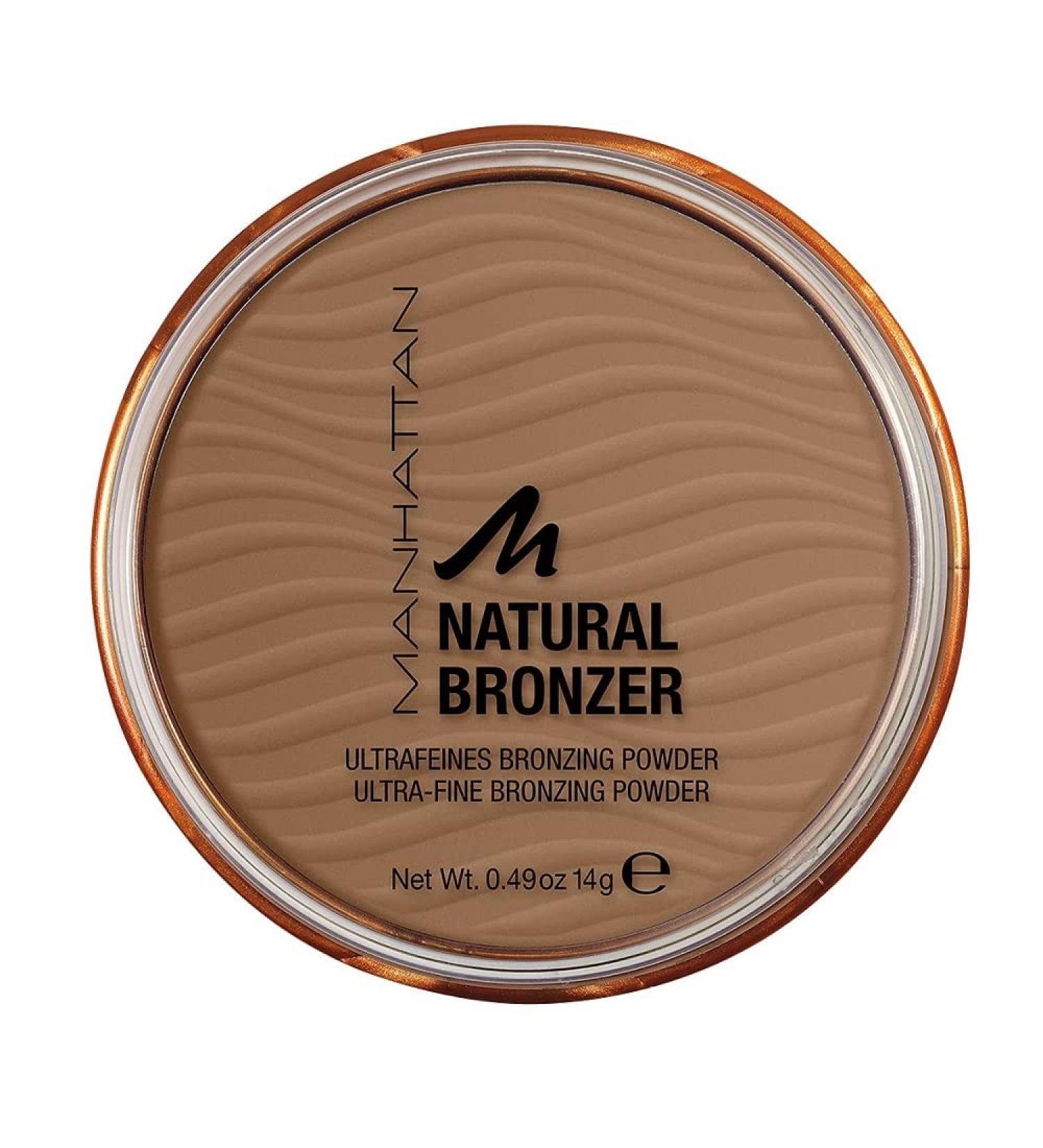 Manhattan Natural Bronzer 001 Sunlight | Waterproof Bronzing Powder for a Perfect Tan | 14g - International Shipping - Buy Online on GoSupps.com