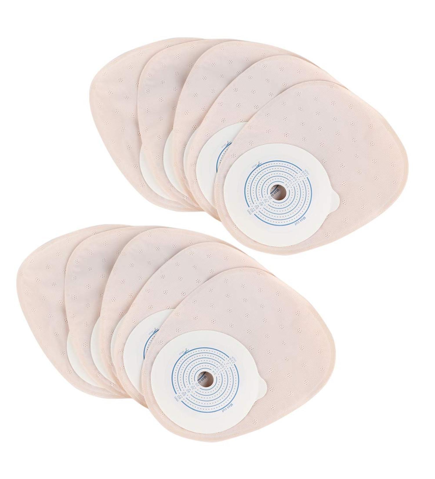 Buy Ostomy Bags - 10 Pack One-Piece System for Body Stoma Care | Cut to Size | International Shipping Available - Buy Online on GoSupps.com